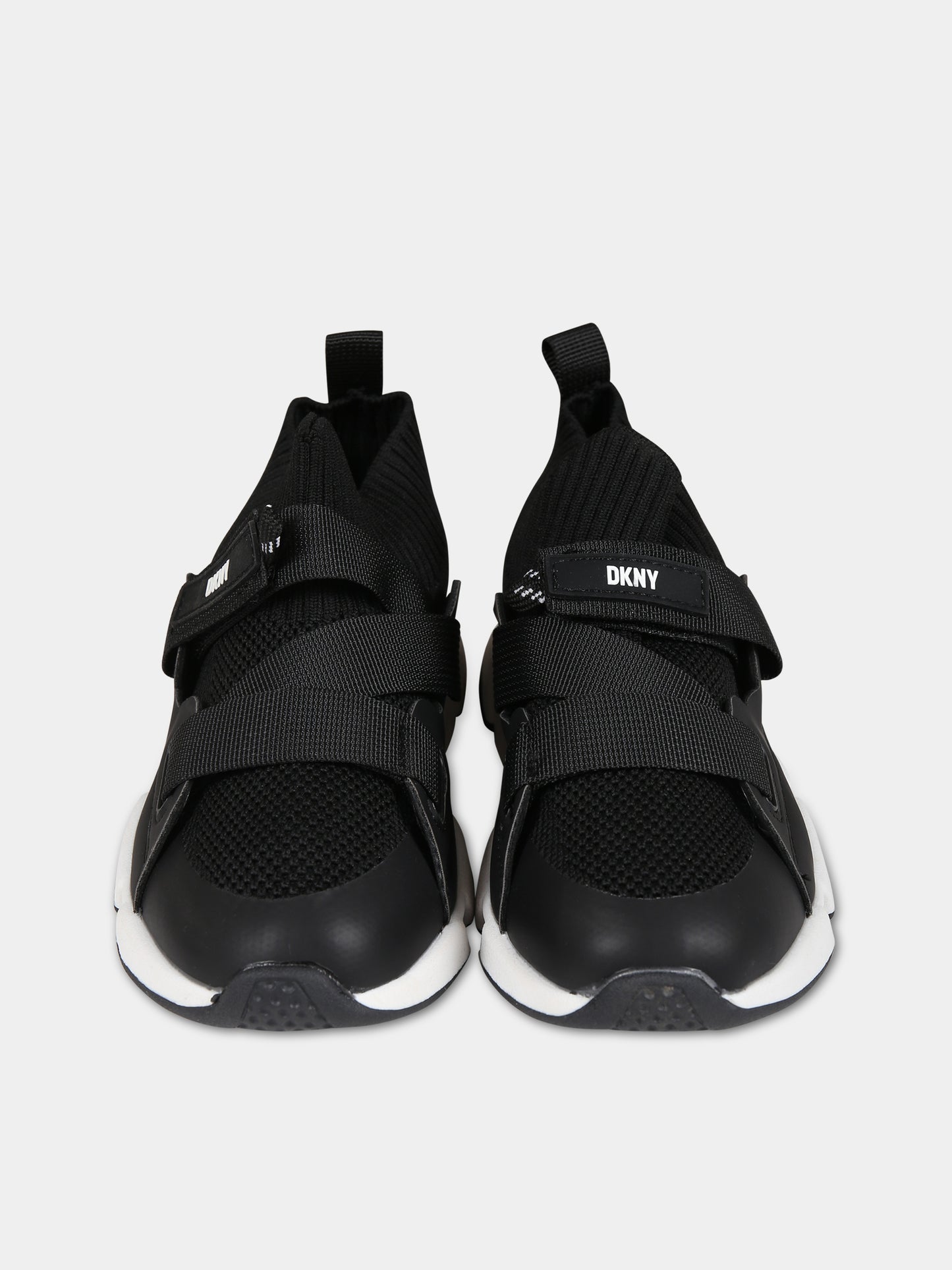 Sneakers nere per bambini con logo,Dkny,D59000 09B