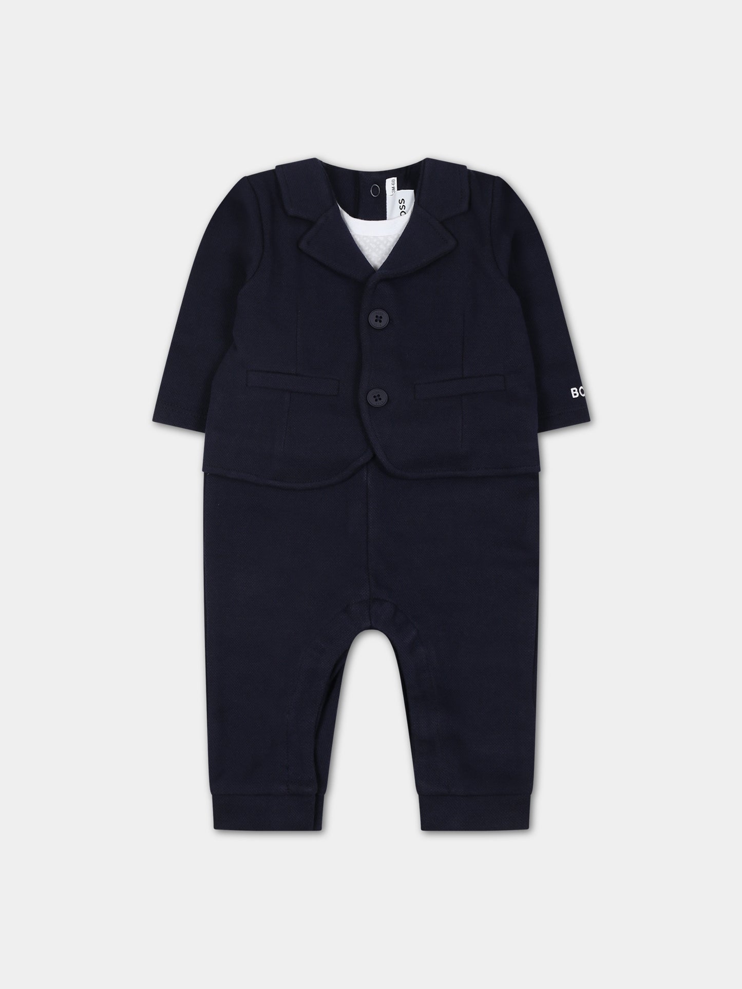 Tutina per neonato blu,Boss,J94357 849