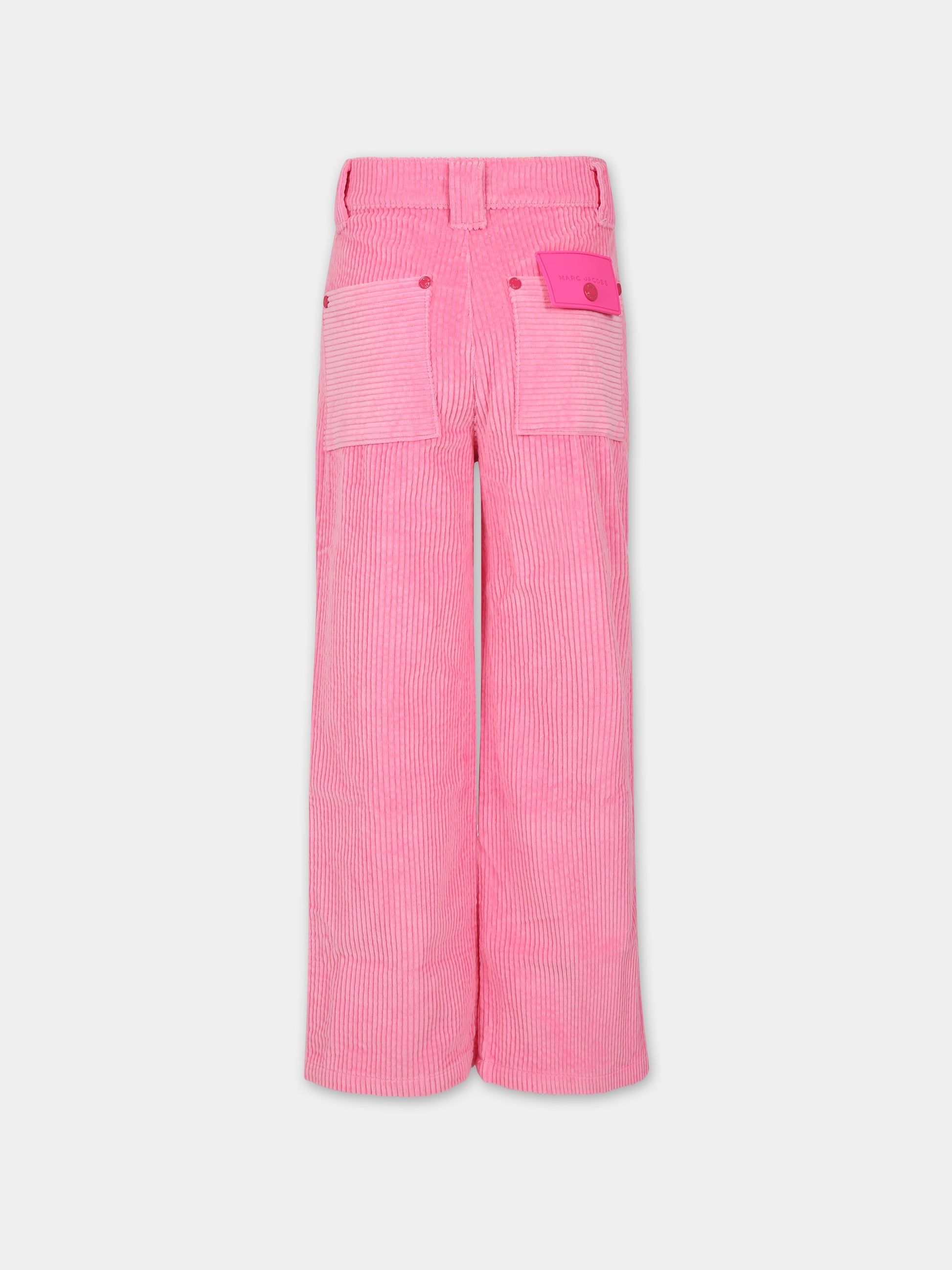 Pantaloni rosa per bambina,Little Marc Jacobs,W14333 44G