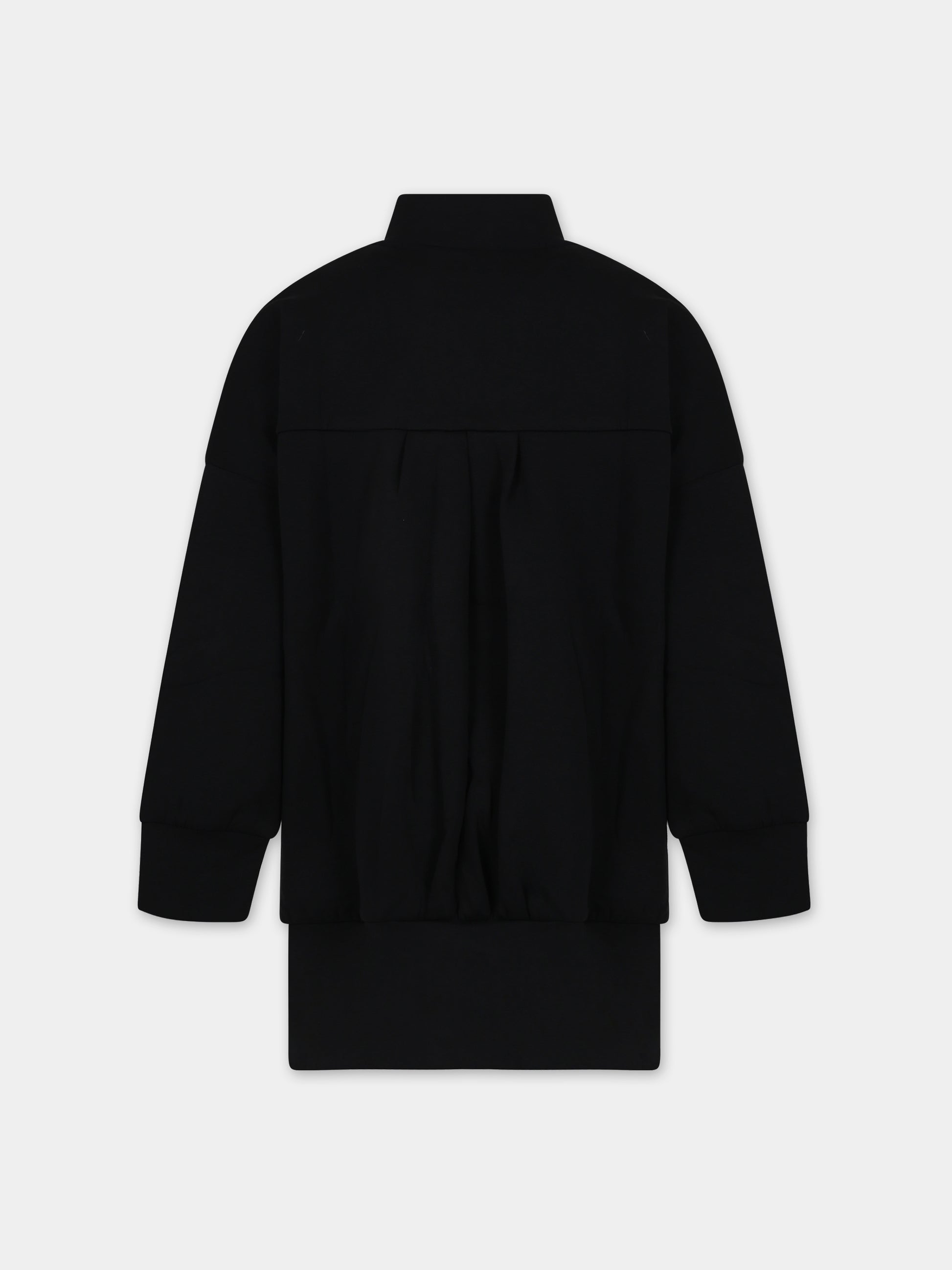 Vestito nero per bambina,Karl Lagerfeld Kids,Z12249 09B