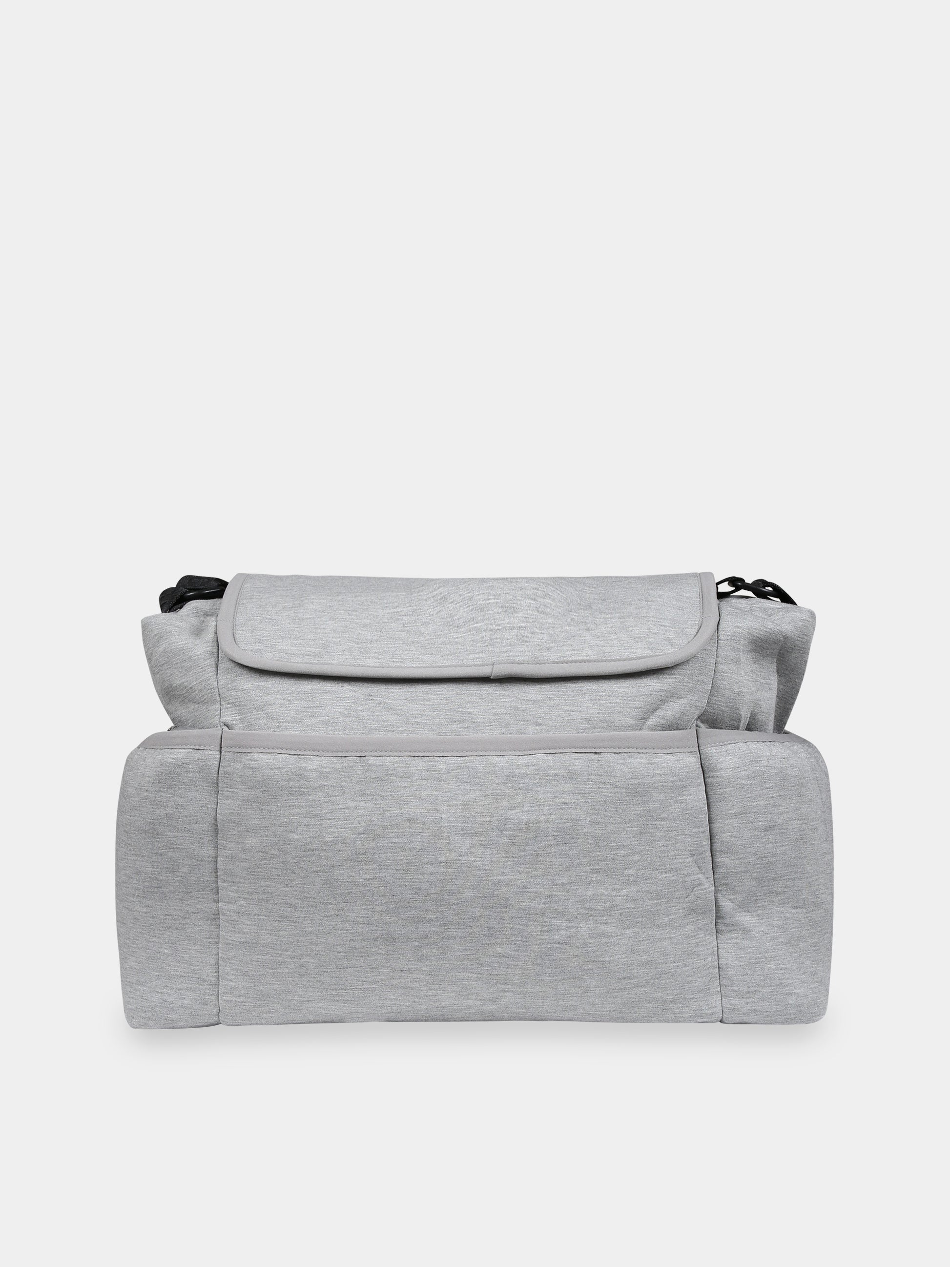 Borsa mamma grigia per neonati con Teddy Bear e logo,Moschino Kids,MNX03O LDA32 60901