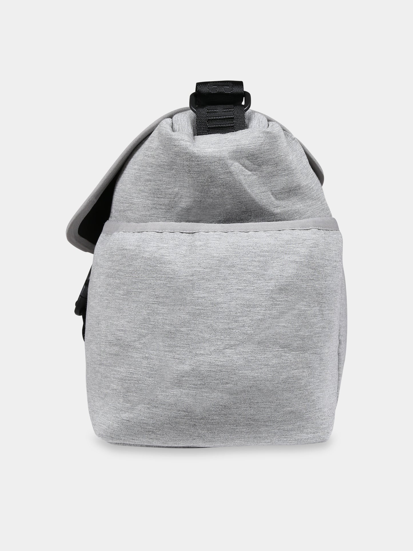 Borsa mamma grigia per neonati con Teddy Bear e logo,Moschino Kids,MNX03O LDA32 60901