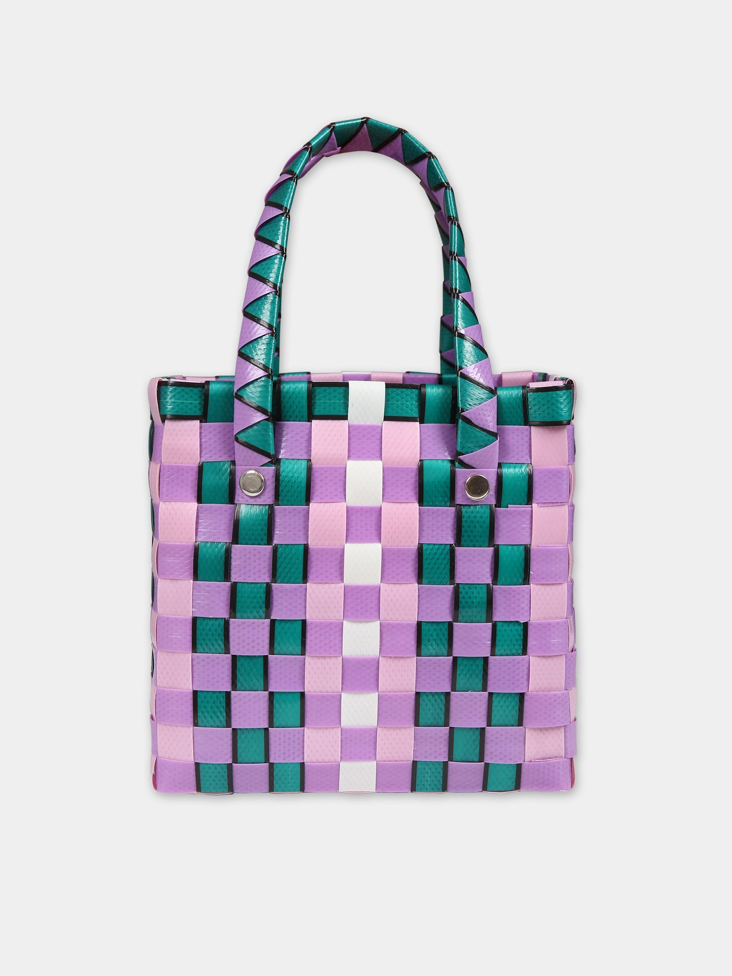 Borsa multicolor per bambina con logo,Marni Kids,M00178 0M604