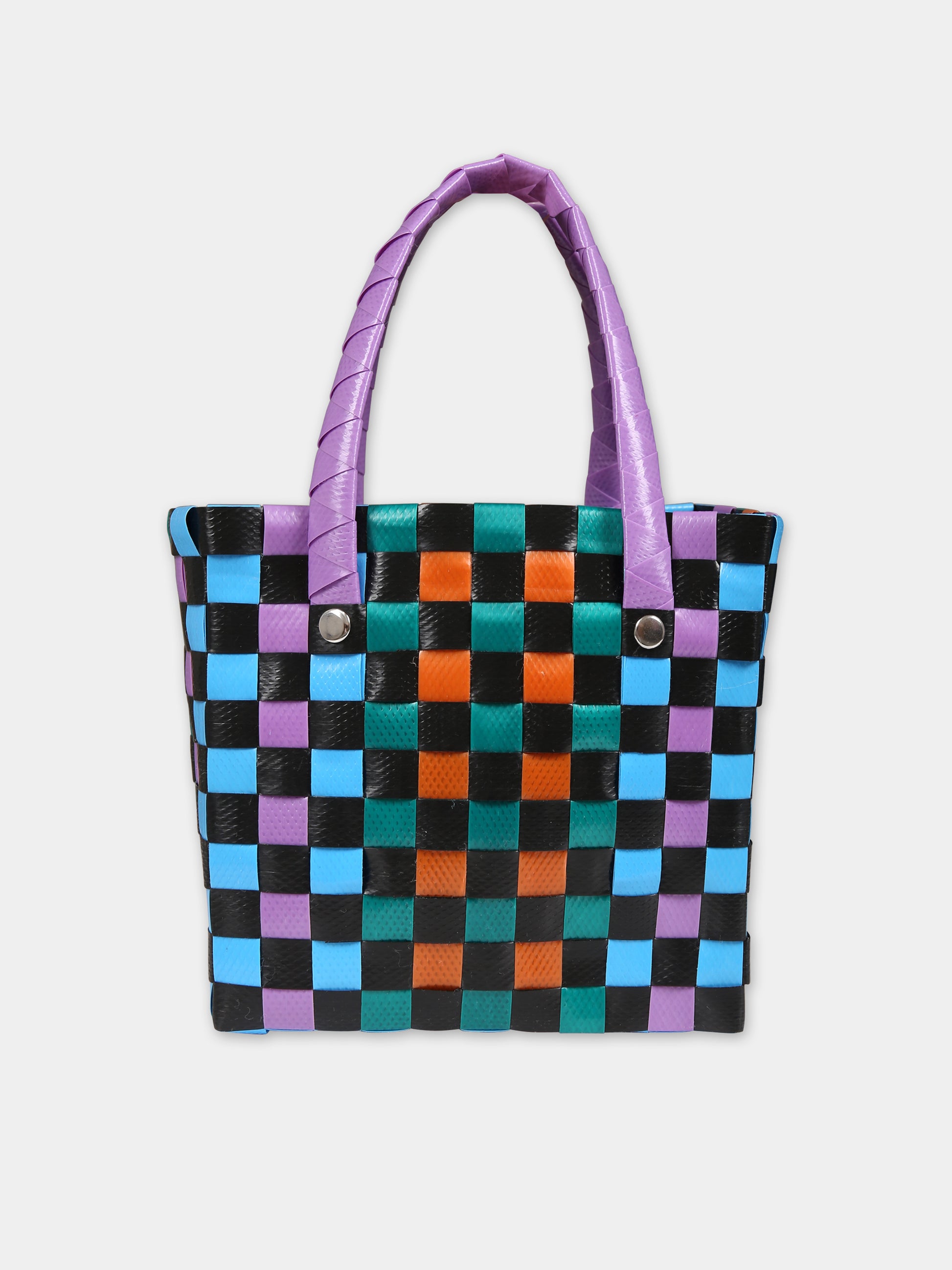 Borsa multicolor per bambina con logo,Marni Kids,M00178 0M605