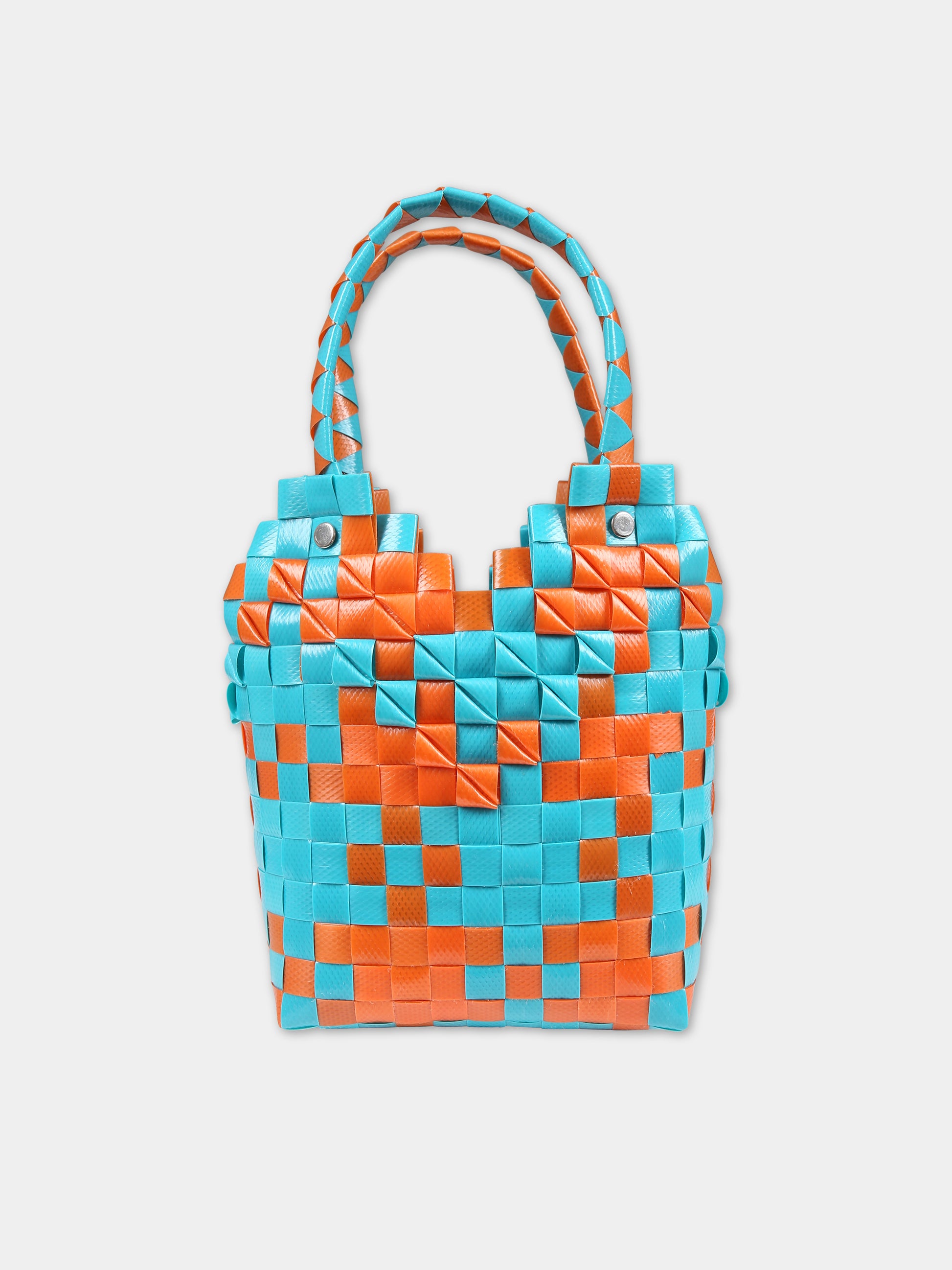 Borsa multicolor per bambina con logo,Marni Kids,M00637 0MC15