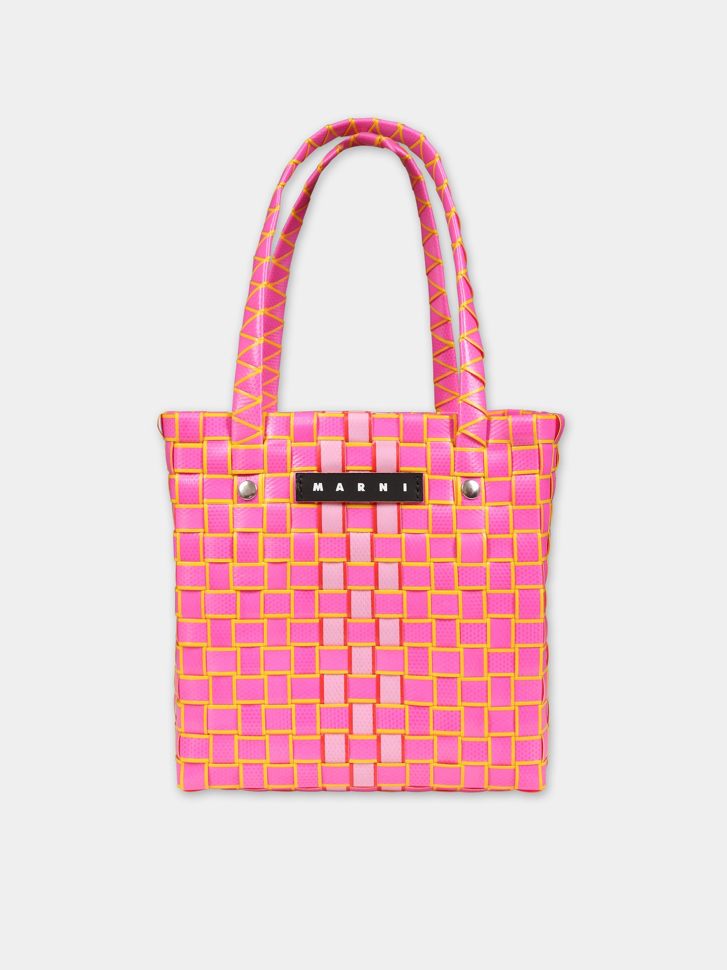 Borsa rosa per bambina con logo,Marni Kids,M00638 0MC19