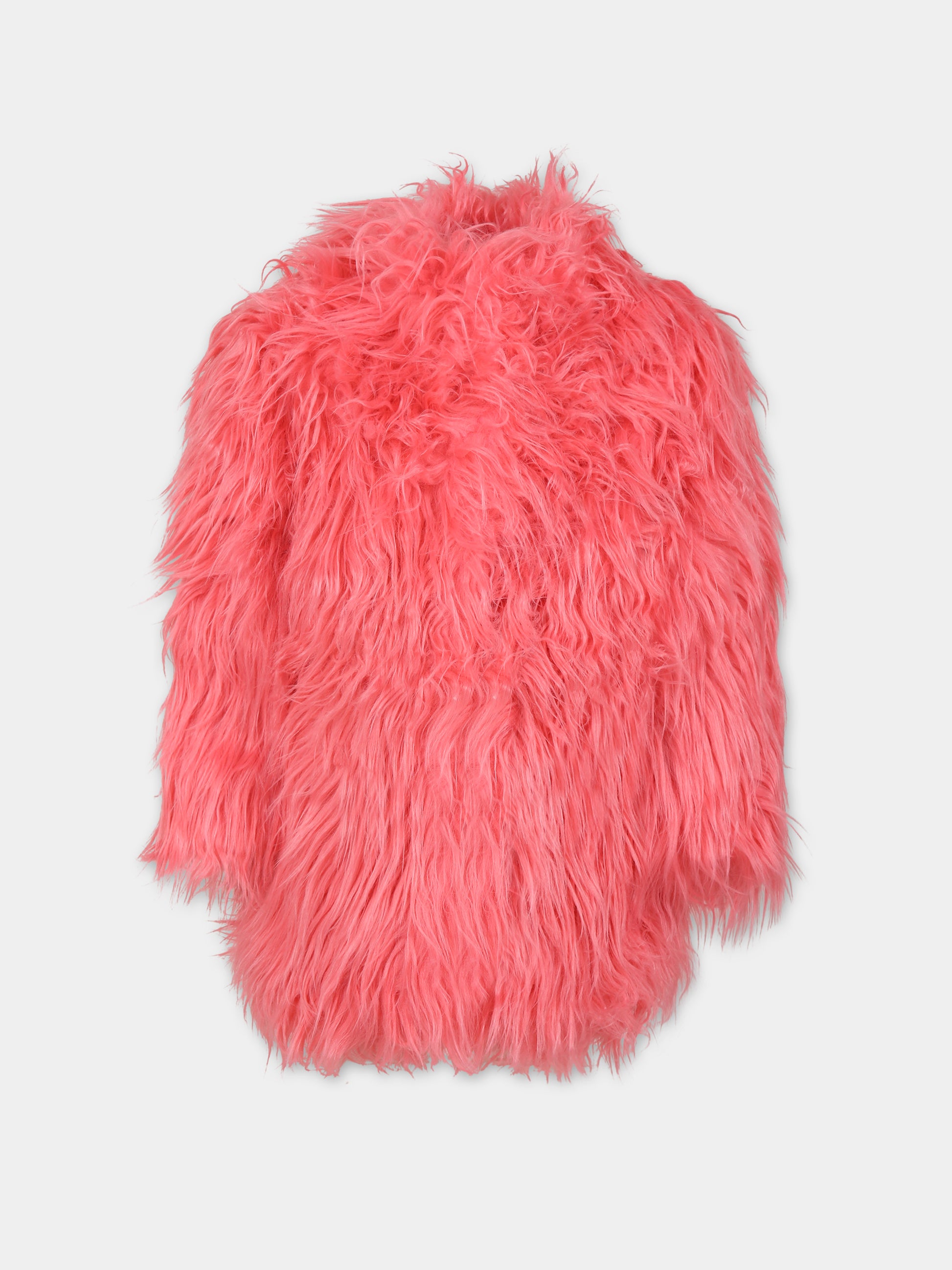 Ecopelliccia rosa per bambina,Marni Kids,M00907 0M338