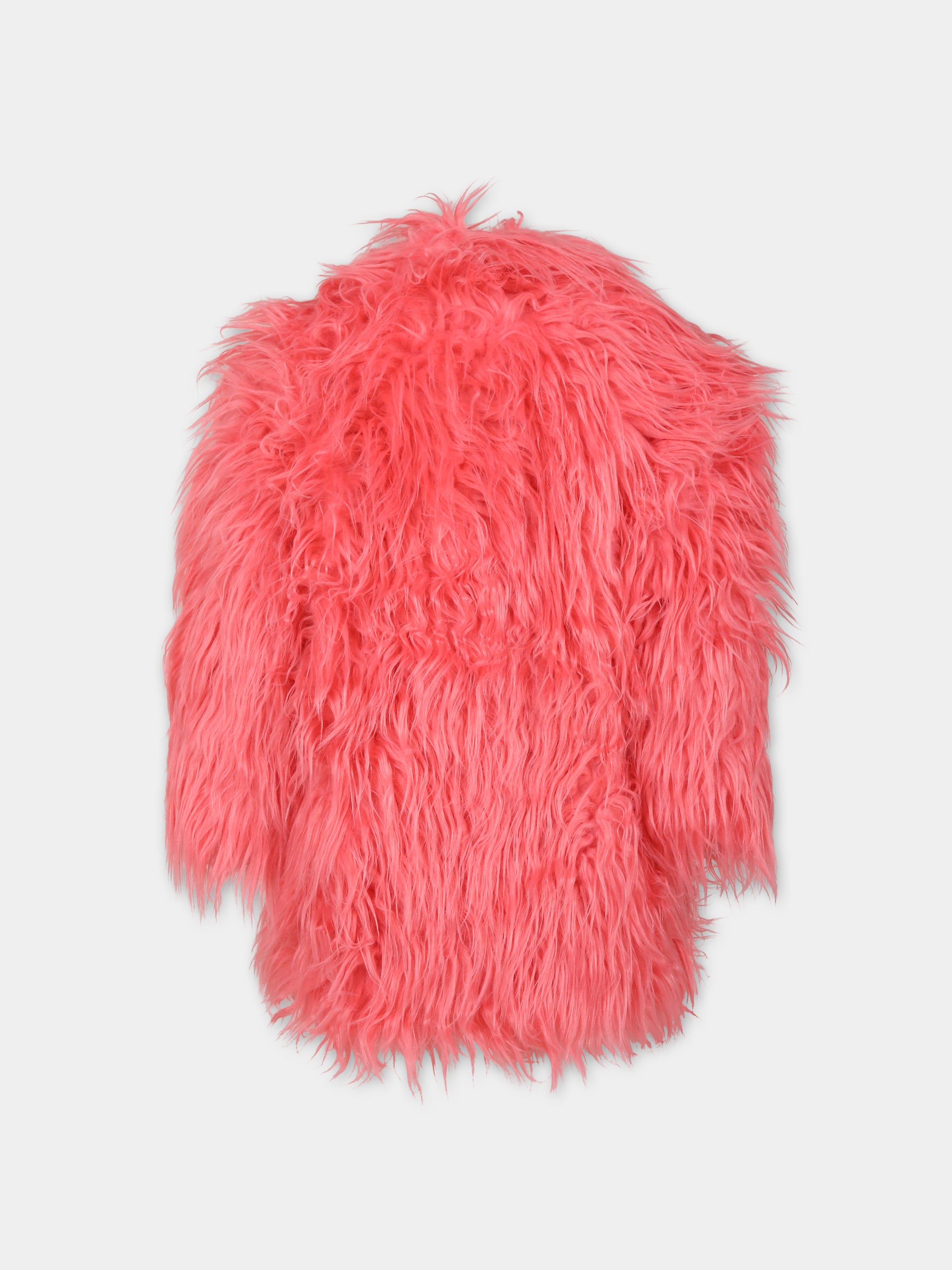 Ecopelliccia rosa per bambina,Marni Kids,M00907 0M338