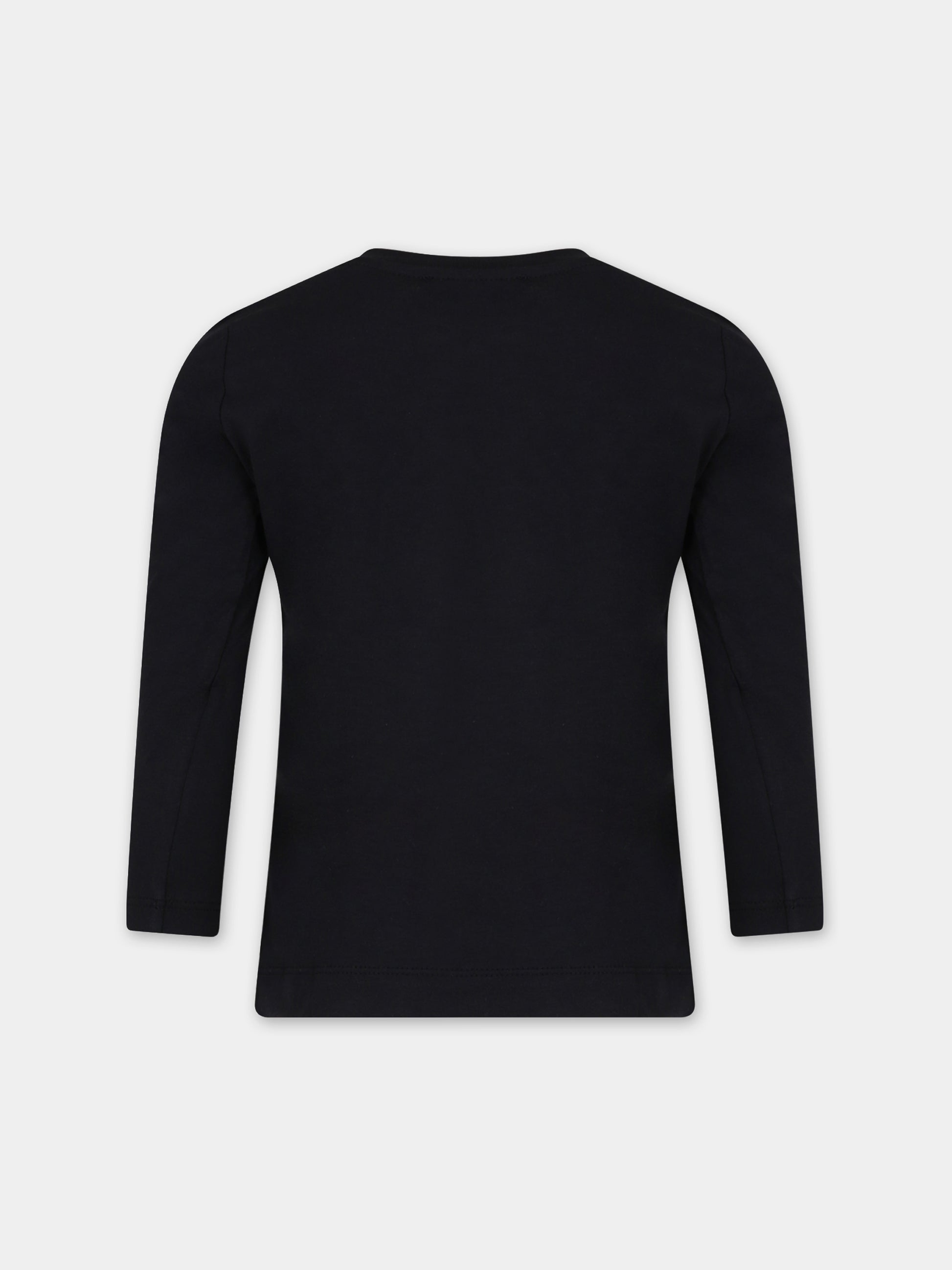 T-shirt nera per bambina con eyestar,Chiara Ferragni Collection,51B620 2206 0050