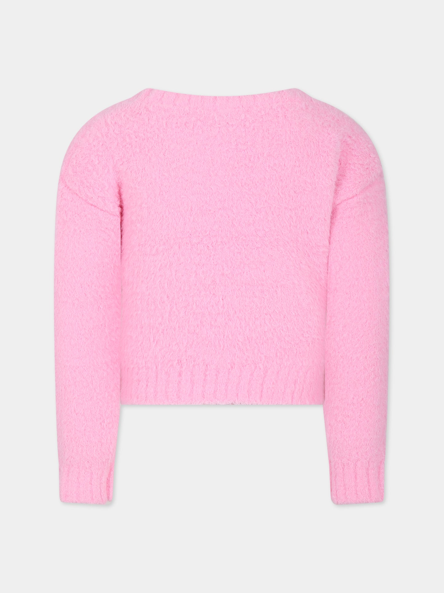 Maglione rosa per bambina con eyestar,Chiara Ferragni Collection,59B614 2051 067F