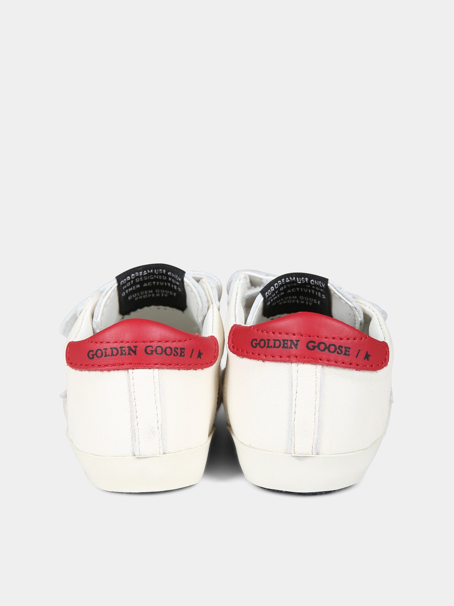 Sneakers bianche per neonati con stella,Golden Goose,GIF00166 F004873 10350