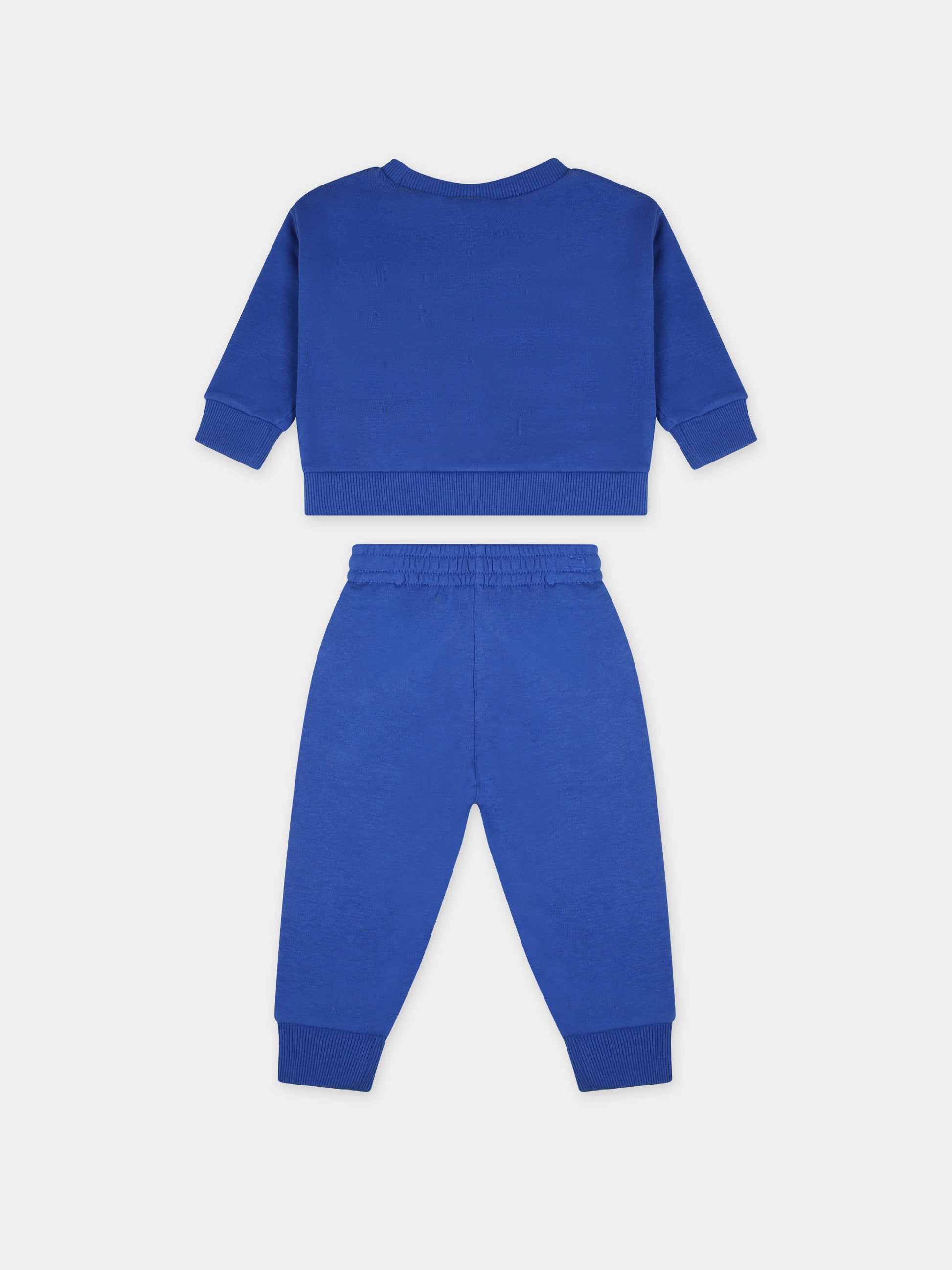 Completo blu per bambino con logo e smiley,Nike,66L113 U89