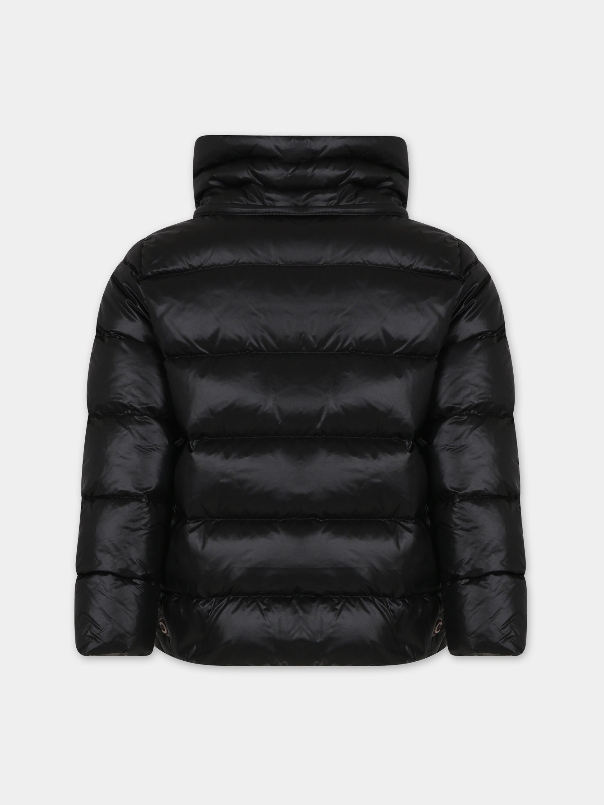 Piumino nero per bambina con logo,Colmar Originals Kids,3452A 5WG 99