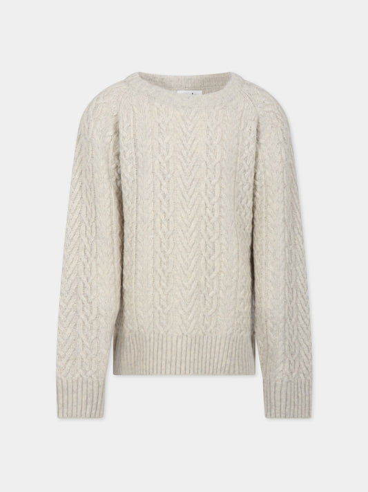 Maglione avorio per bambino,Molo,1W23K202 3293