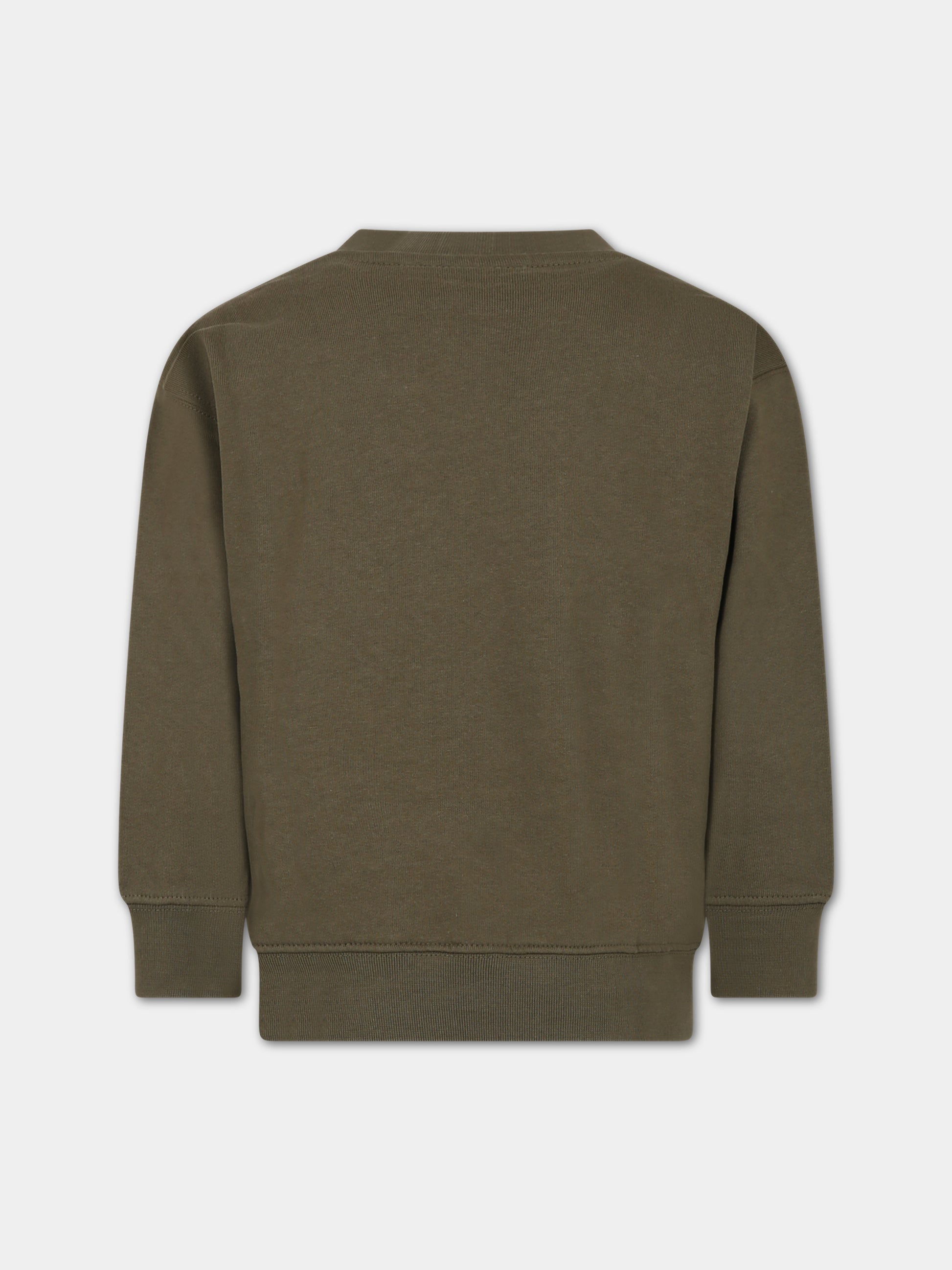 Felpa verde per bambini,Molo,6W23J206 8797