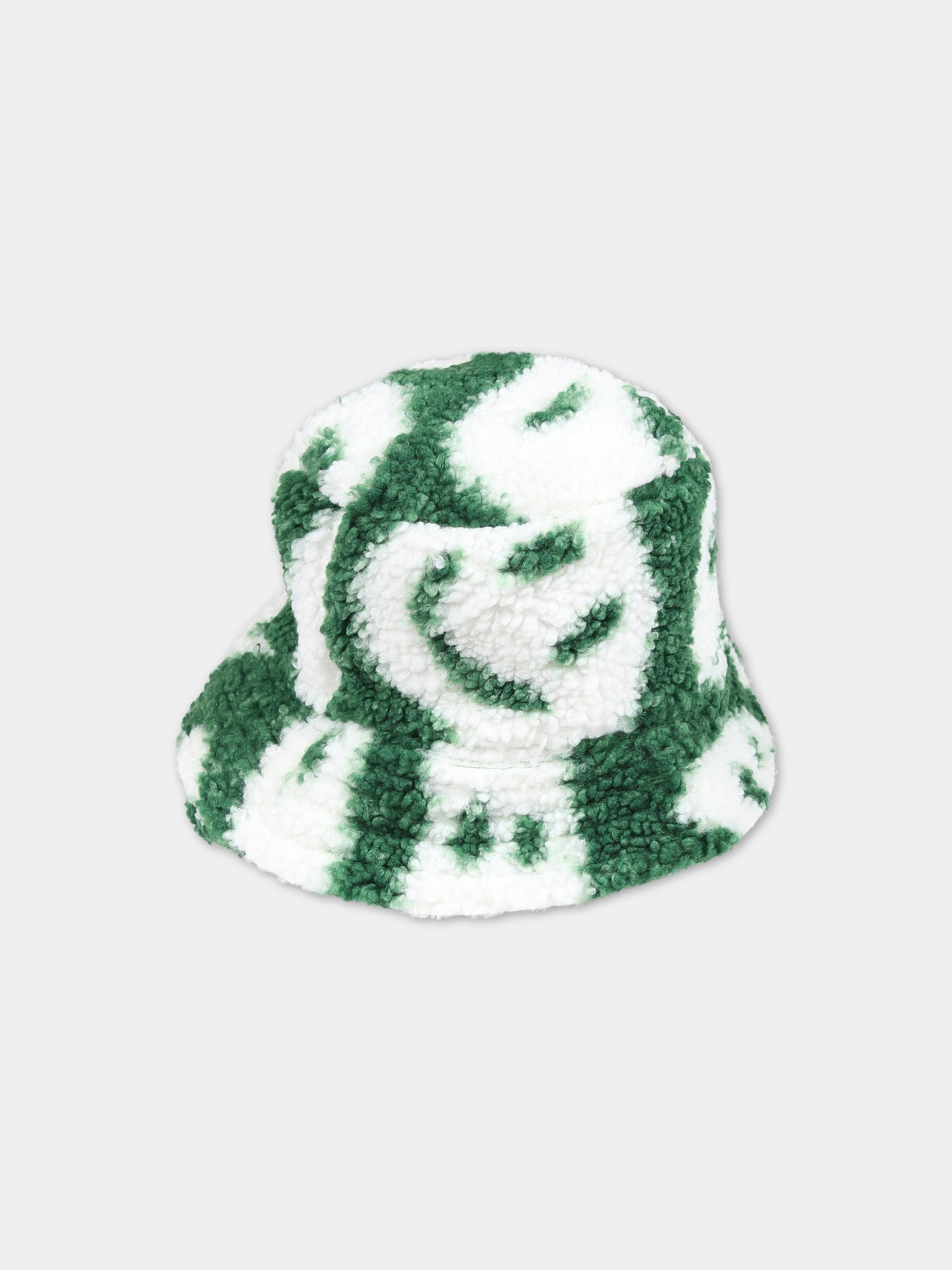 Berretto verde per bambini con smile,Molo,7W23S315 6902