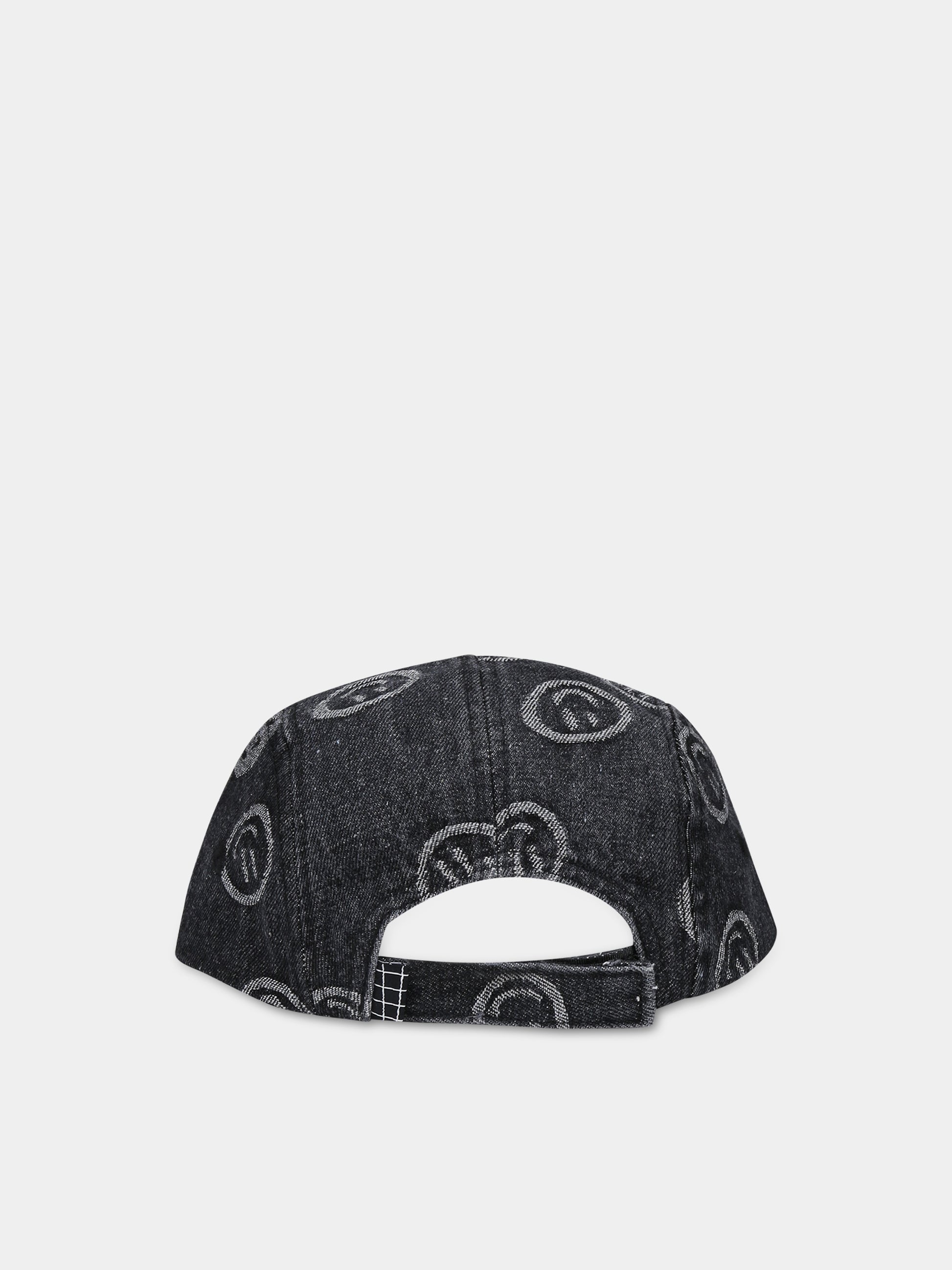 Cappello nero per bambini con smile,Molo,7W23Y302 8811