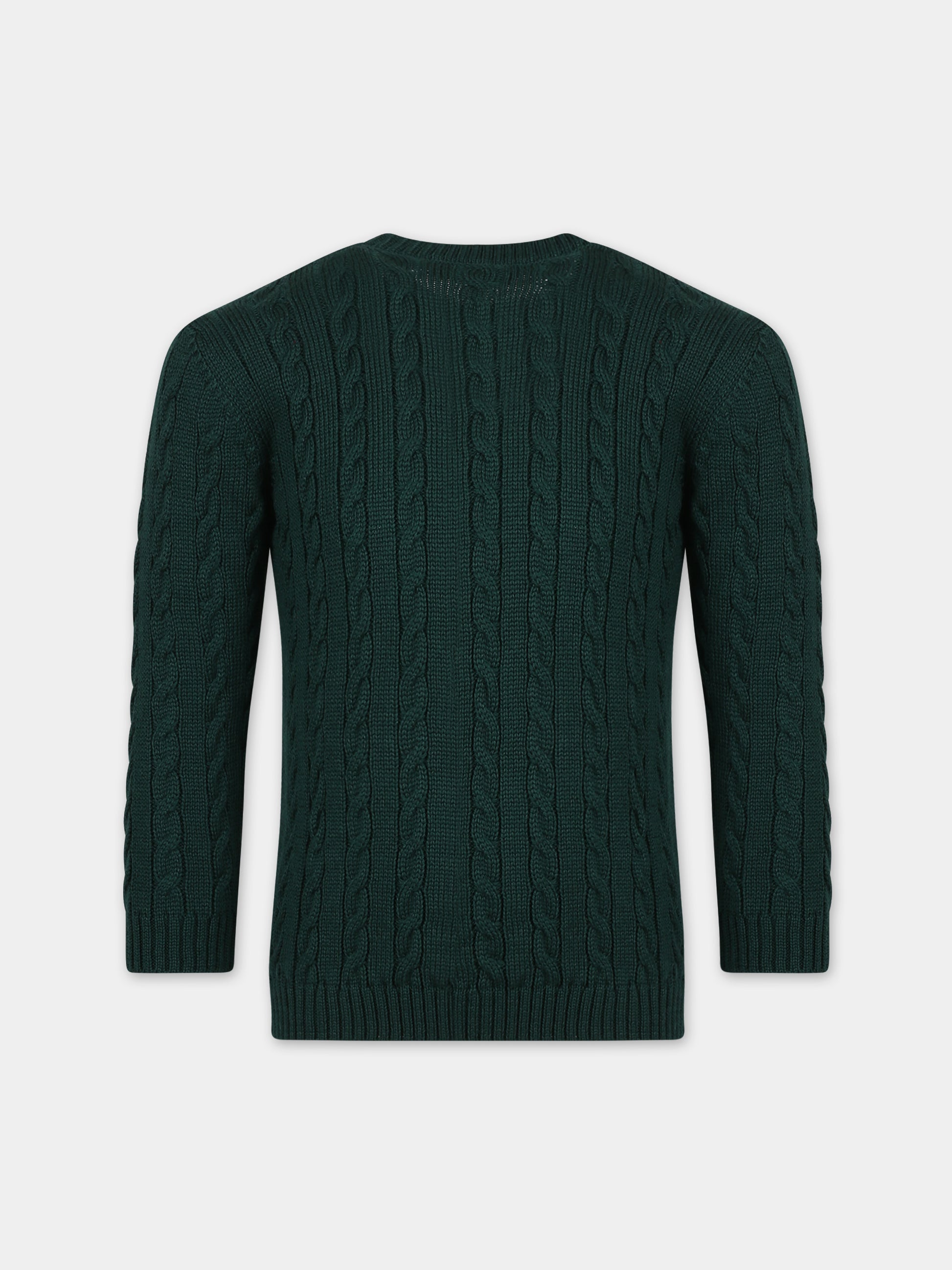 Maglione verde per bambini,Little Bear,7164 VERDE