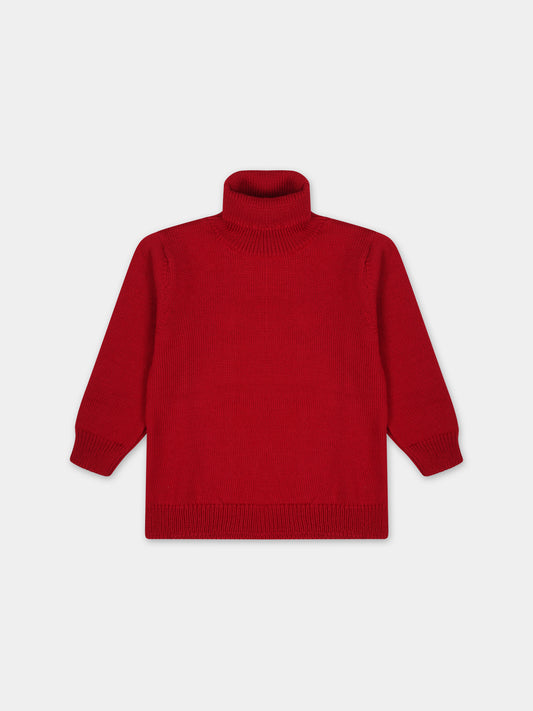 Dolcevita rosso per neonato,Little Bear,7155 ROSSO