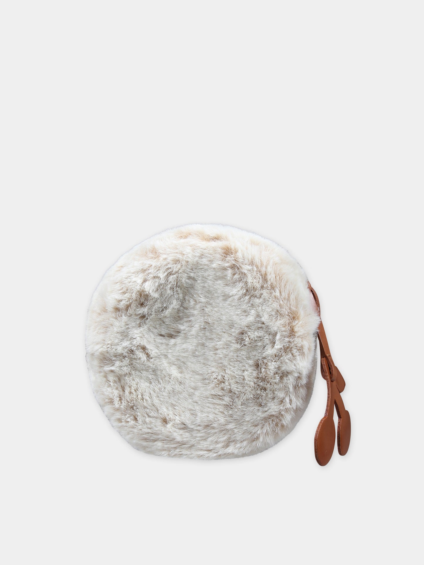 Borsa bianca per bambina con ciliegie,Bonpoint,W03GBAW00004 060B