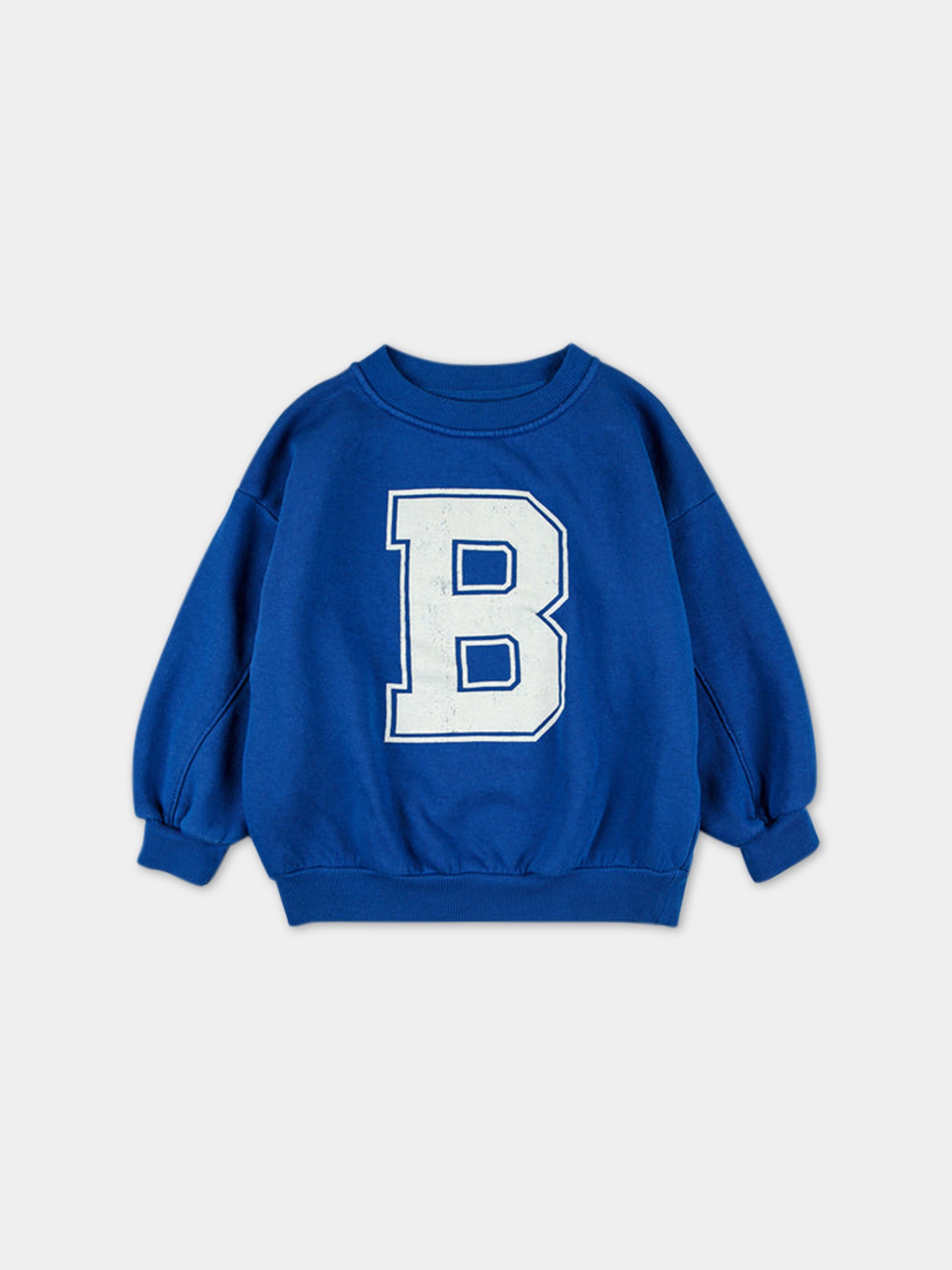 Felpa blu per bambino con stampa,Bobo Choses,223AC028