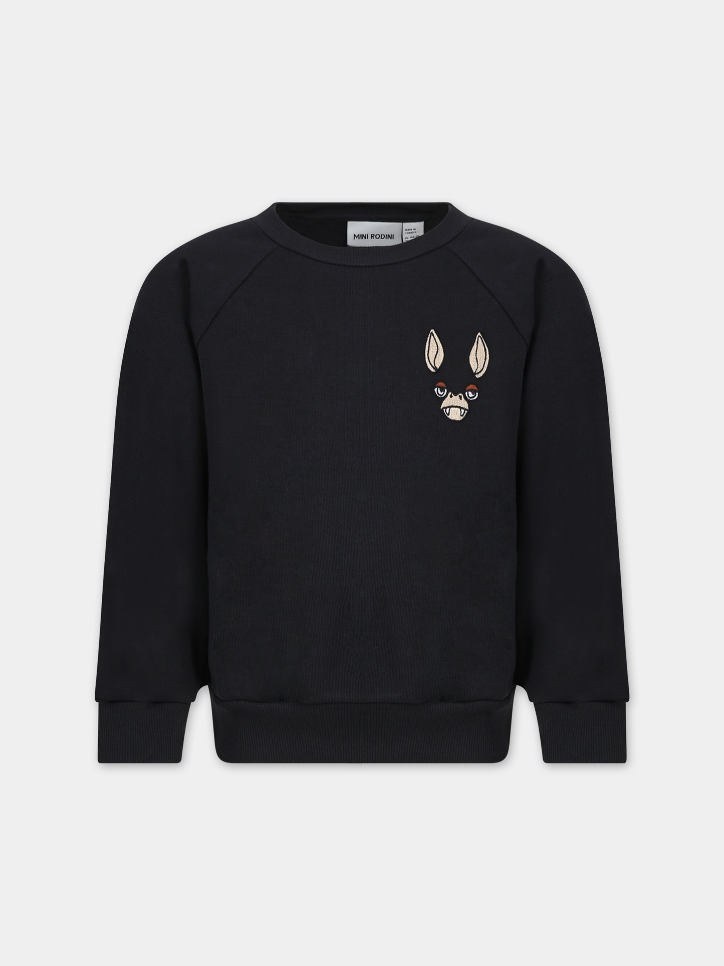 Felpa nera per bambini,Mini Rodini,2372013699