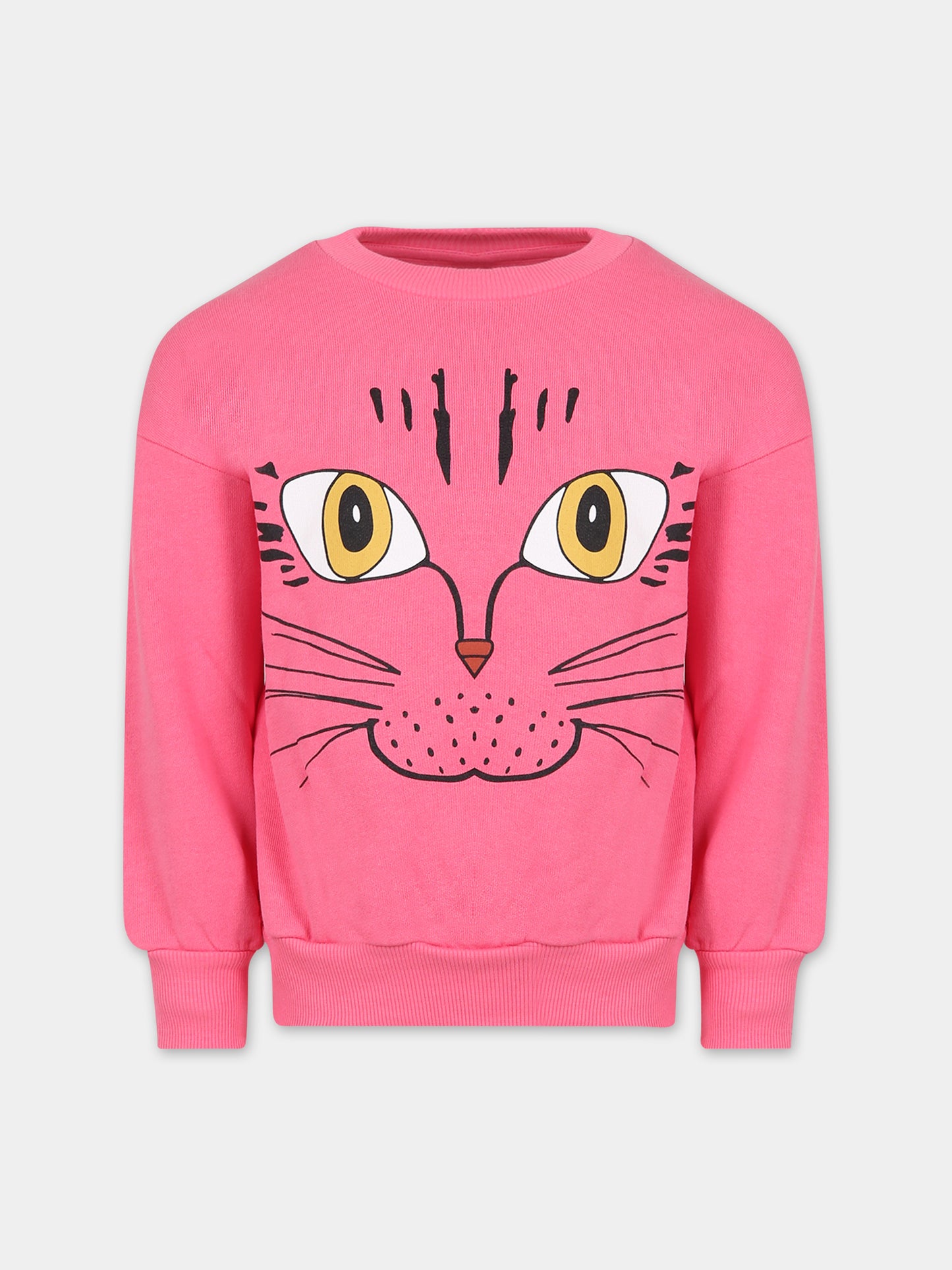 Felpa fucsia per bambina,Mini Rodini,2372017928