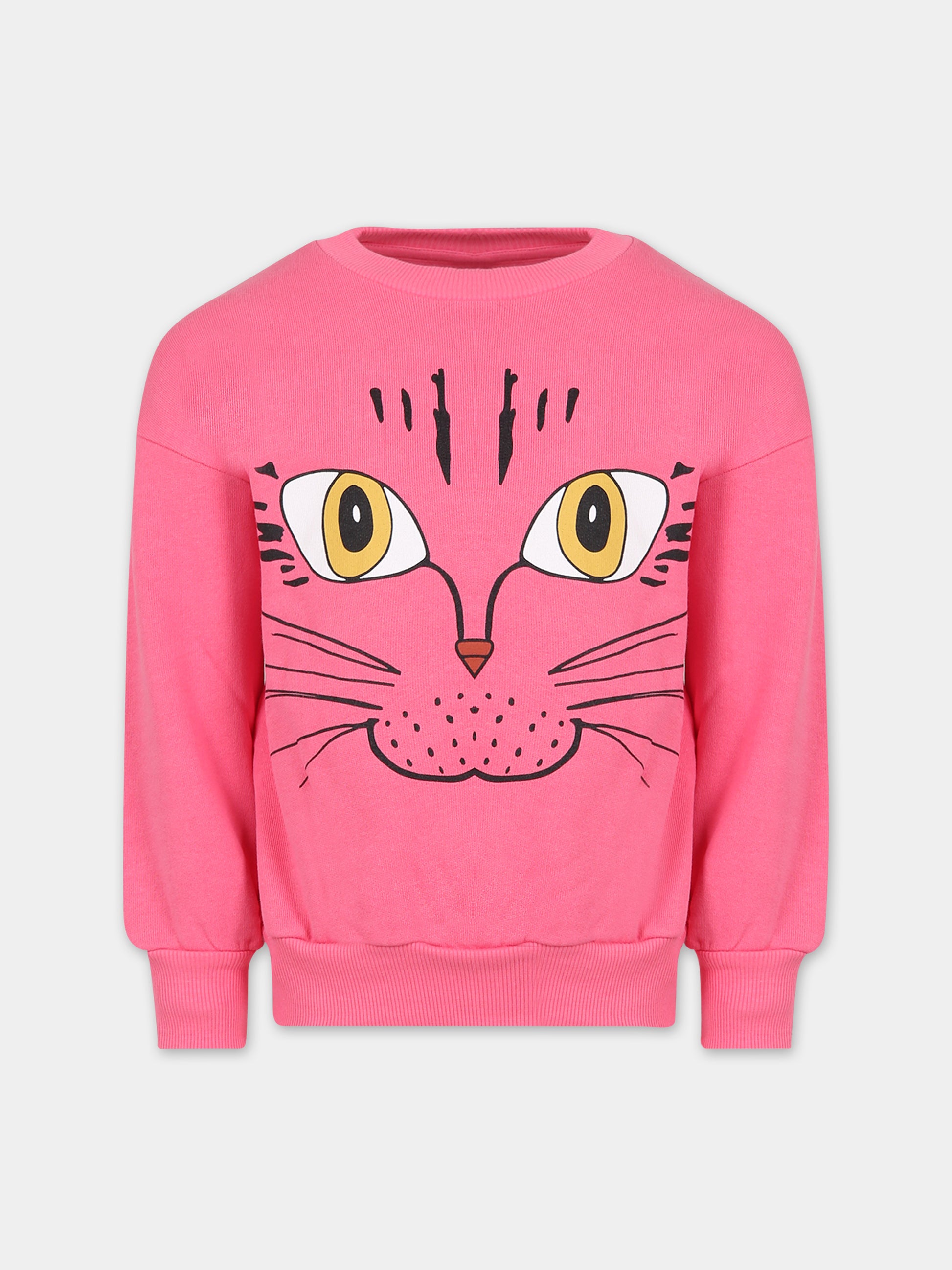 Felpa fucsia per bambina,Mini Rodini,2372017928