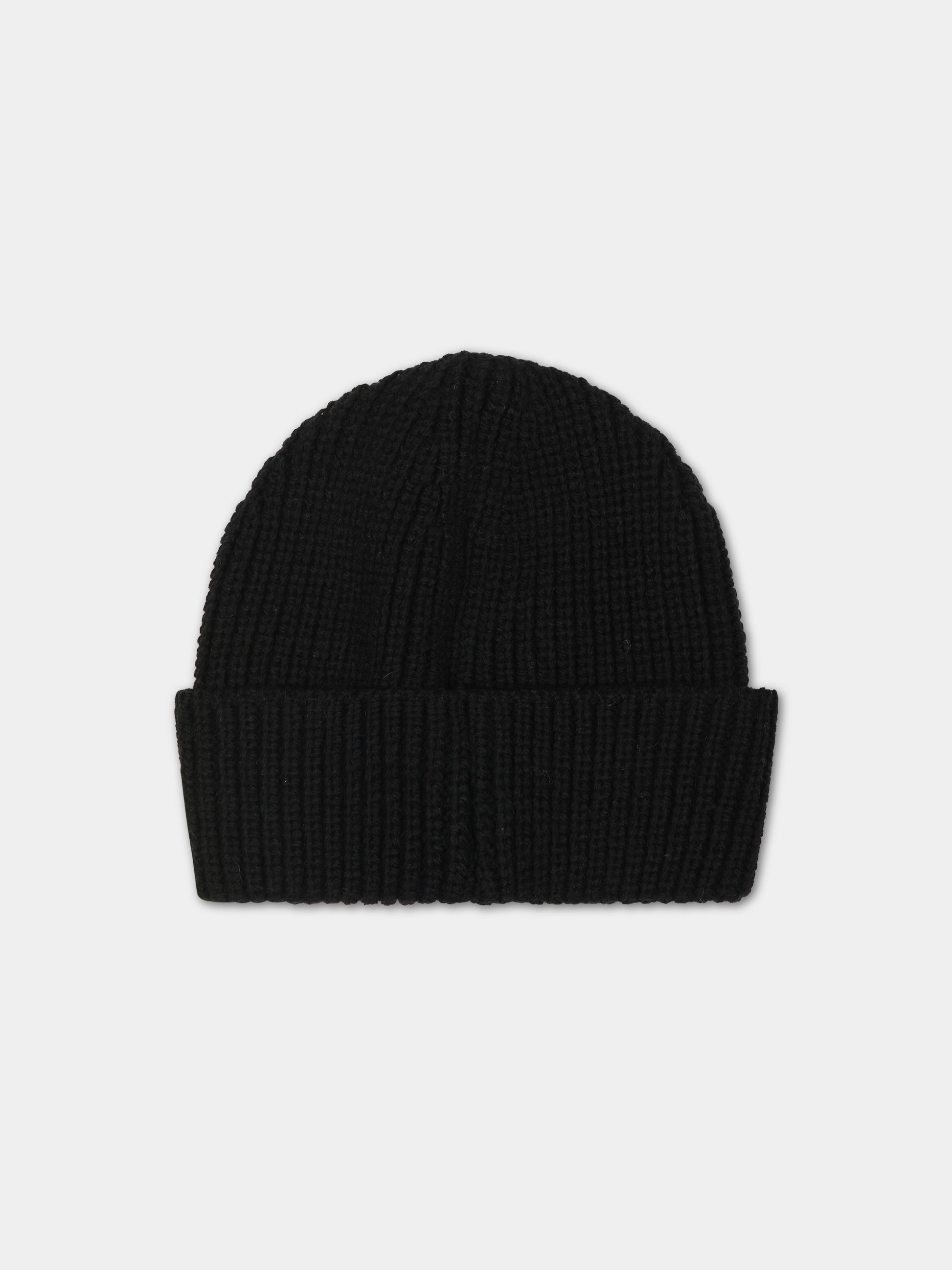 Berretto nero per bambini con smile,Barrow,F3BKJUHT090 110