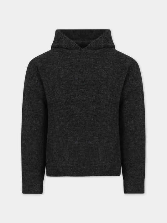 Maglione grigio per bambina,Caffe' D'orzo,ZT9B30 W0136 920