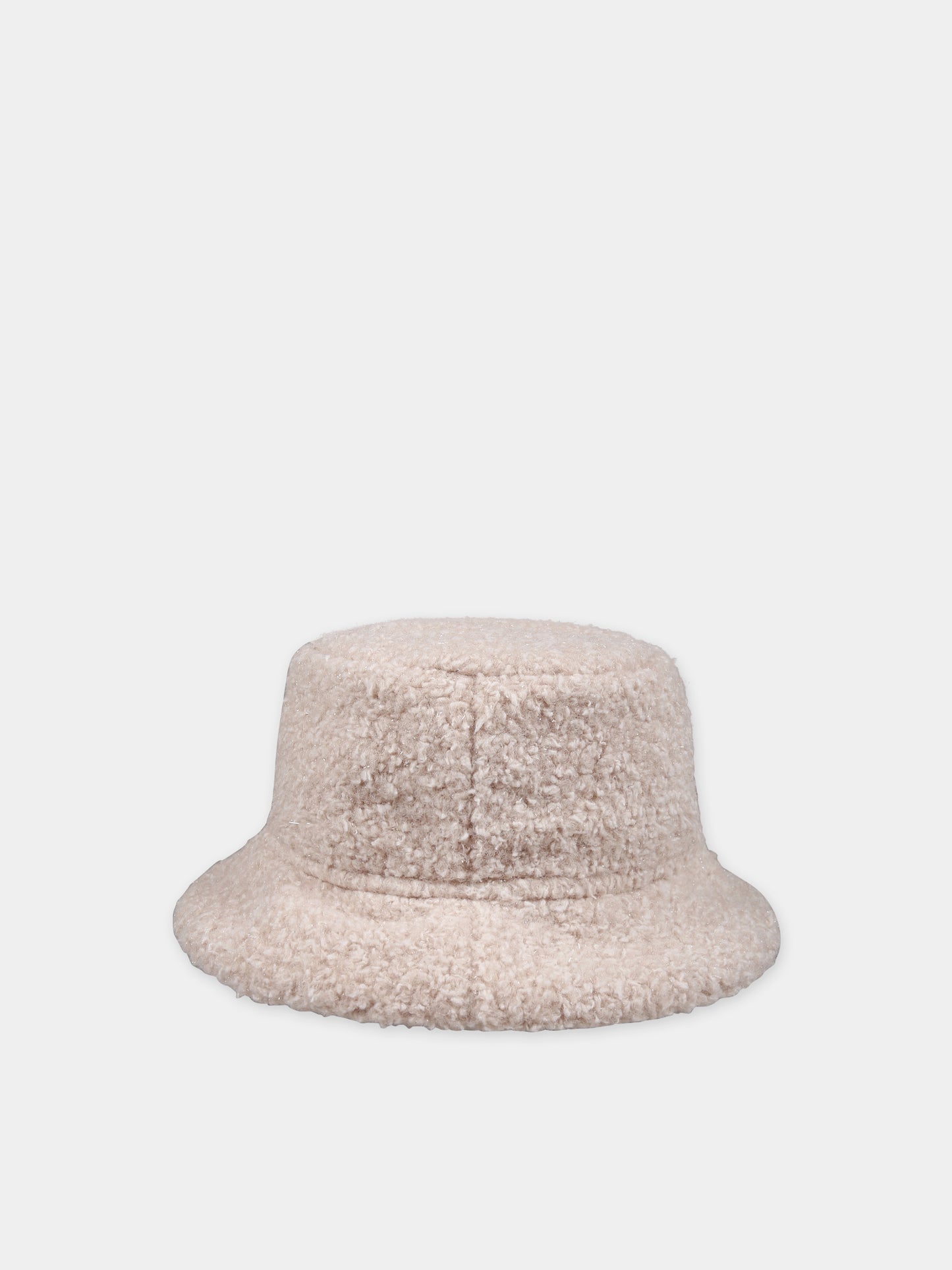 Cloche beige per bambina,Caffe' D'orzo,ZT0B17 U0092 108