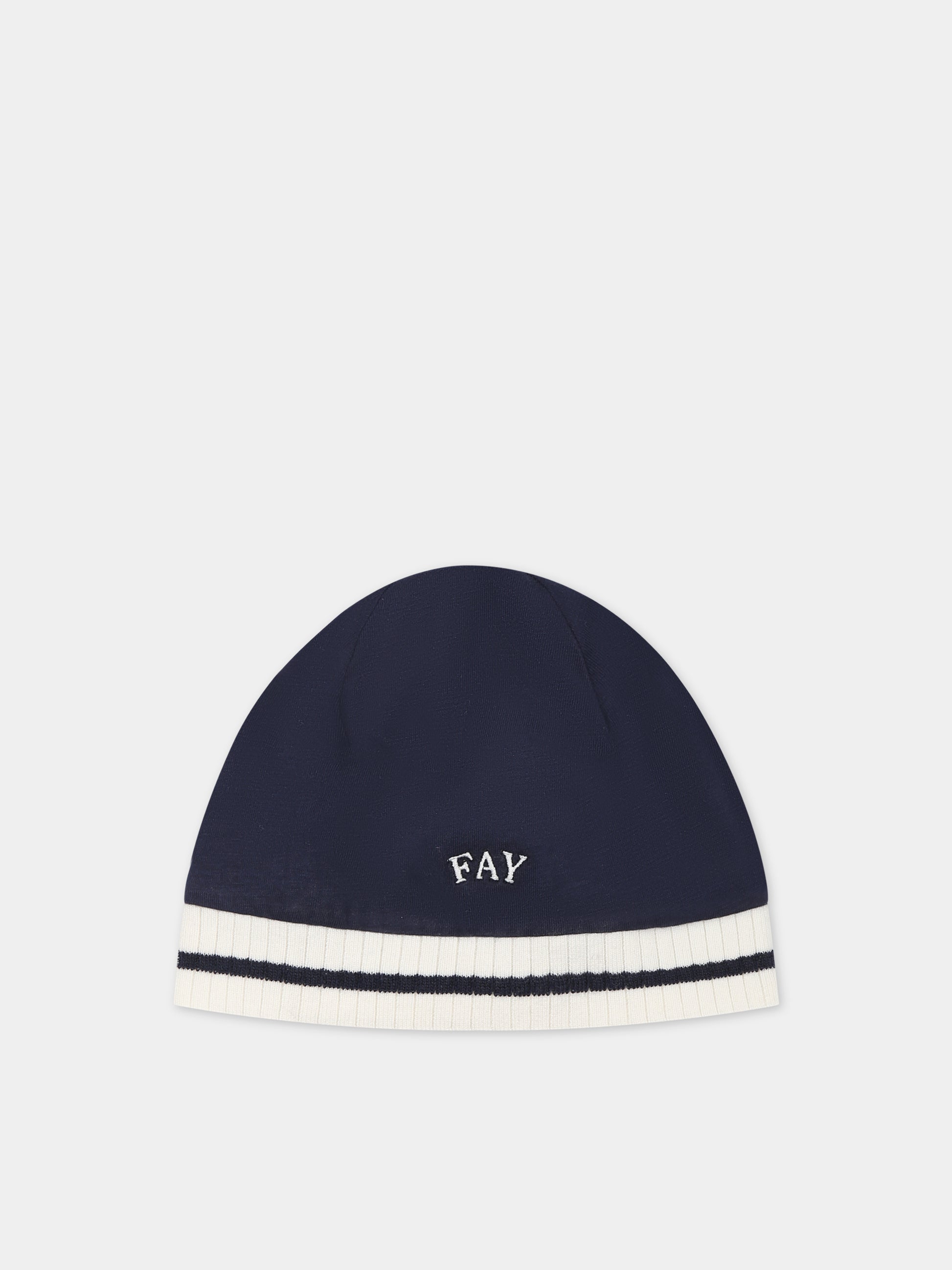 Set grigio per neonato con logo,Fay Kids,FTB510 Z0762 805BL