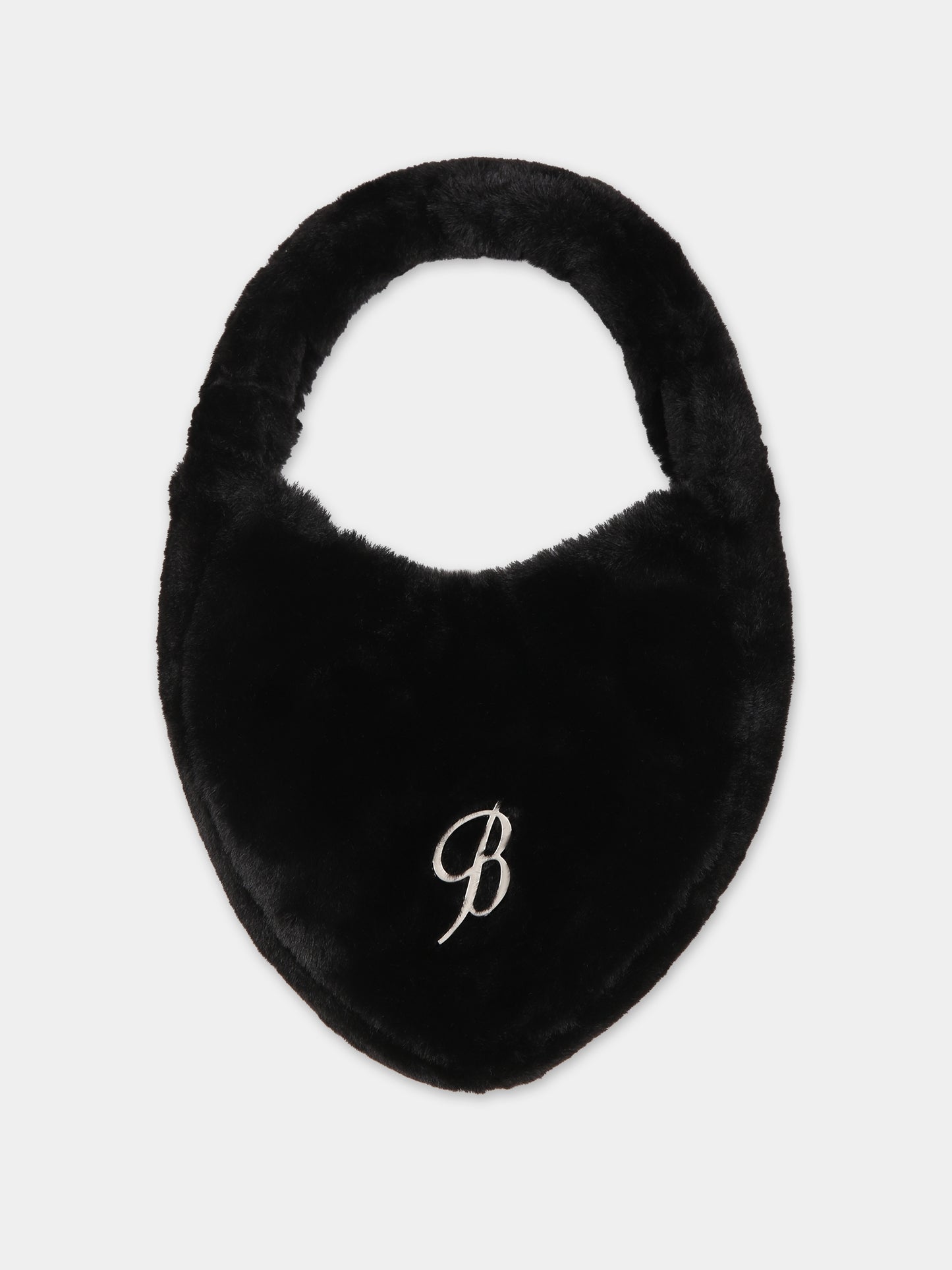 Sac noir pour fille avec logo