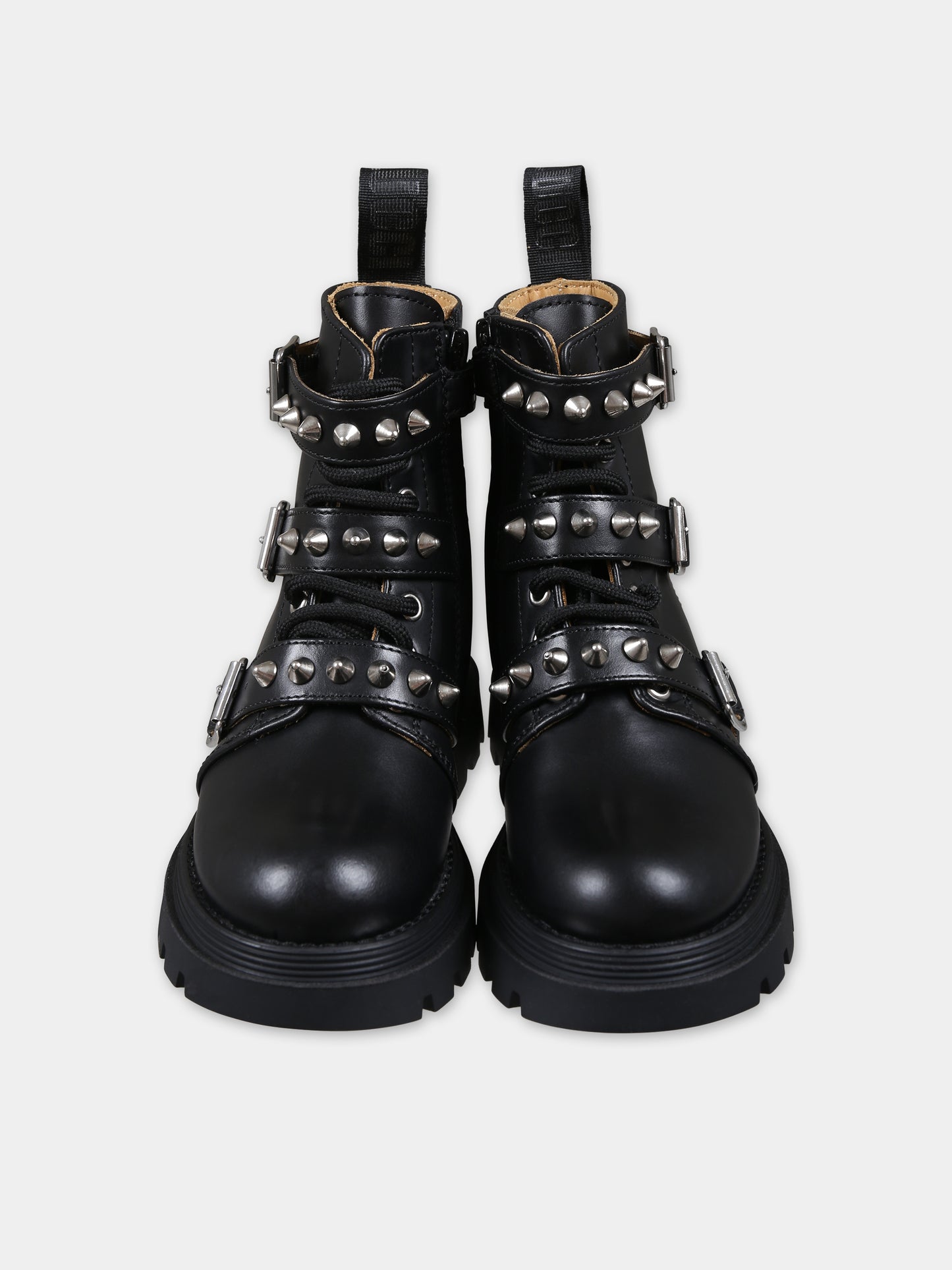 Anfibi neri per bambina,Gallucci Kids,J30234AM090999