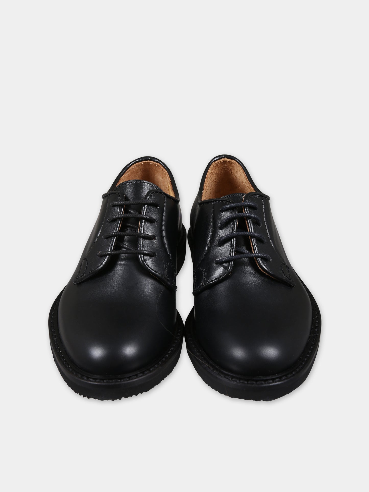 Stringate nere per bambino,Gallucci Kids,J20385AMBN5999