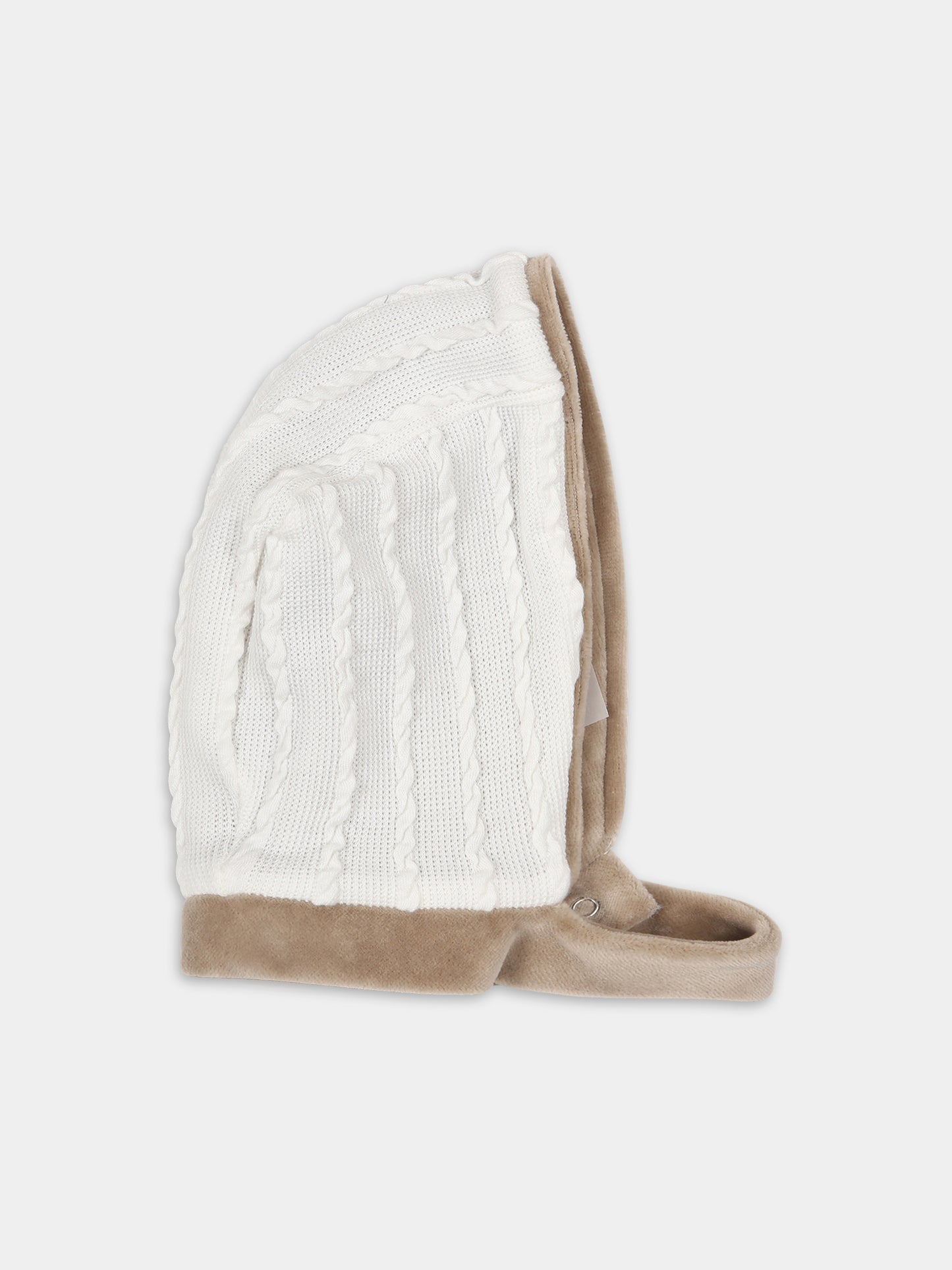 Cappello bianco per neonata,La Stupenderia,TBCP00M14