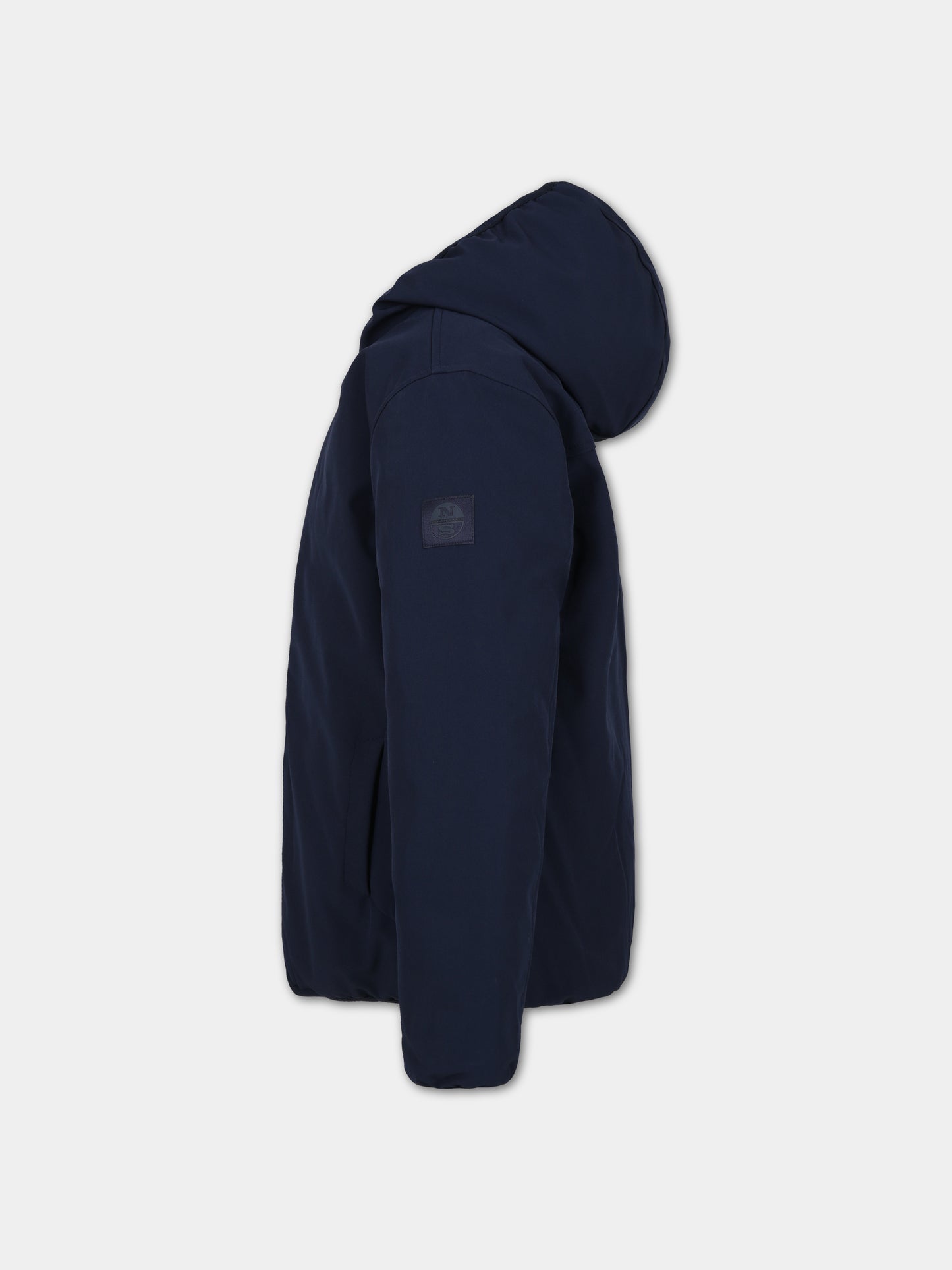 Giubbotto blu per bambino con logo,North Sails,701917 000 0802