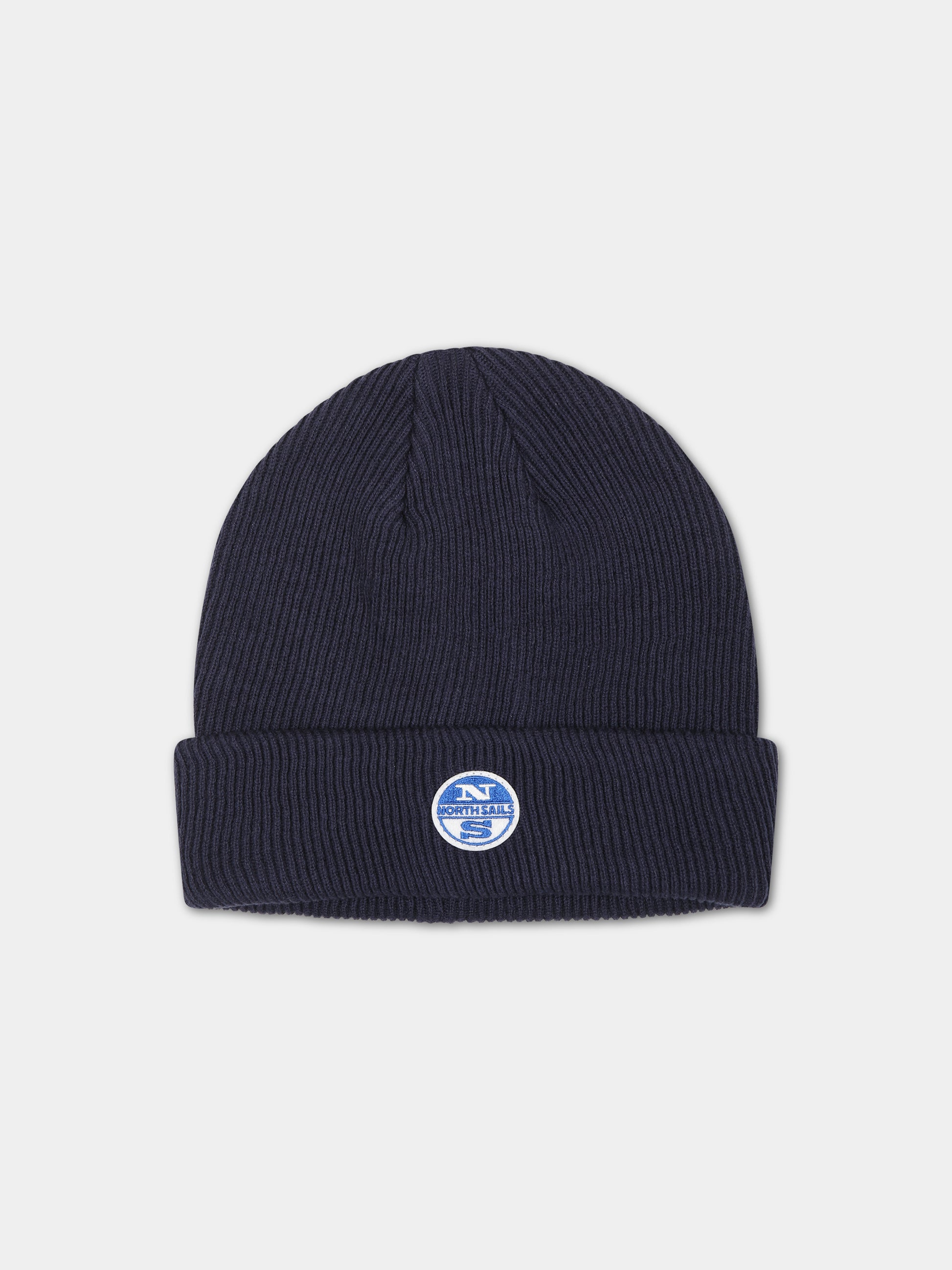 Berretto blu per bambino con logo,North Sails,727330 000 0802