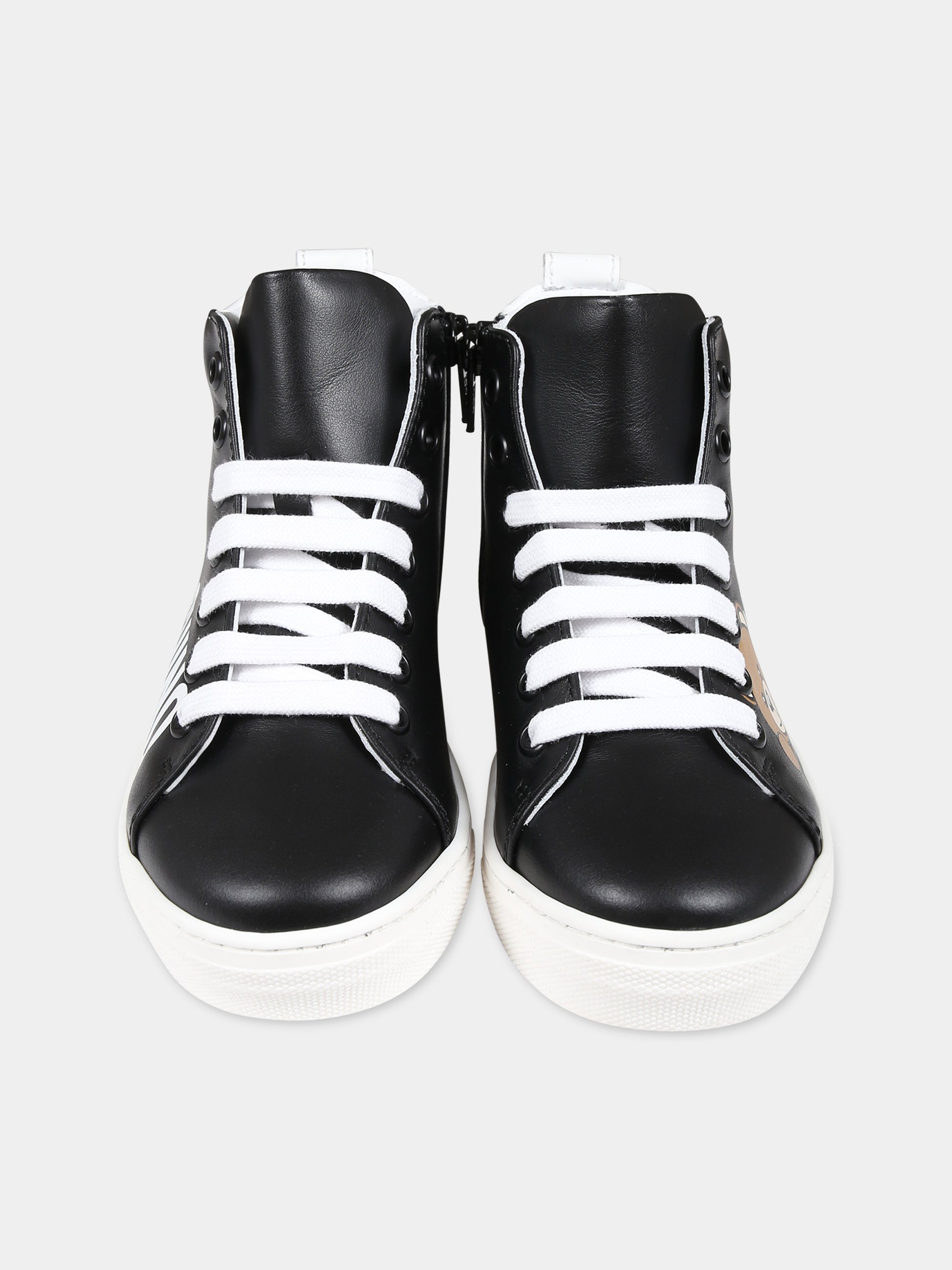 Sneakers nere per bambini con Teddy Bear,Moschino Kids,75970 1