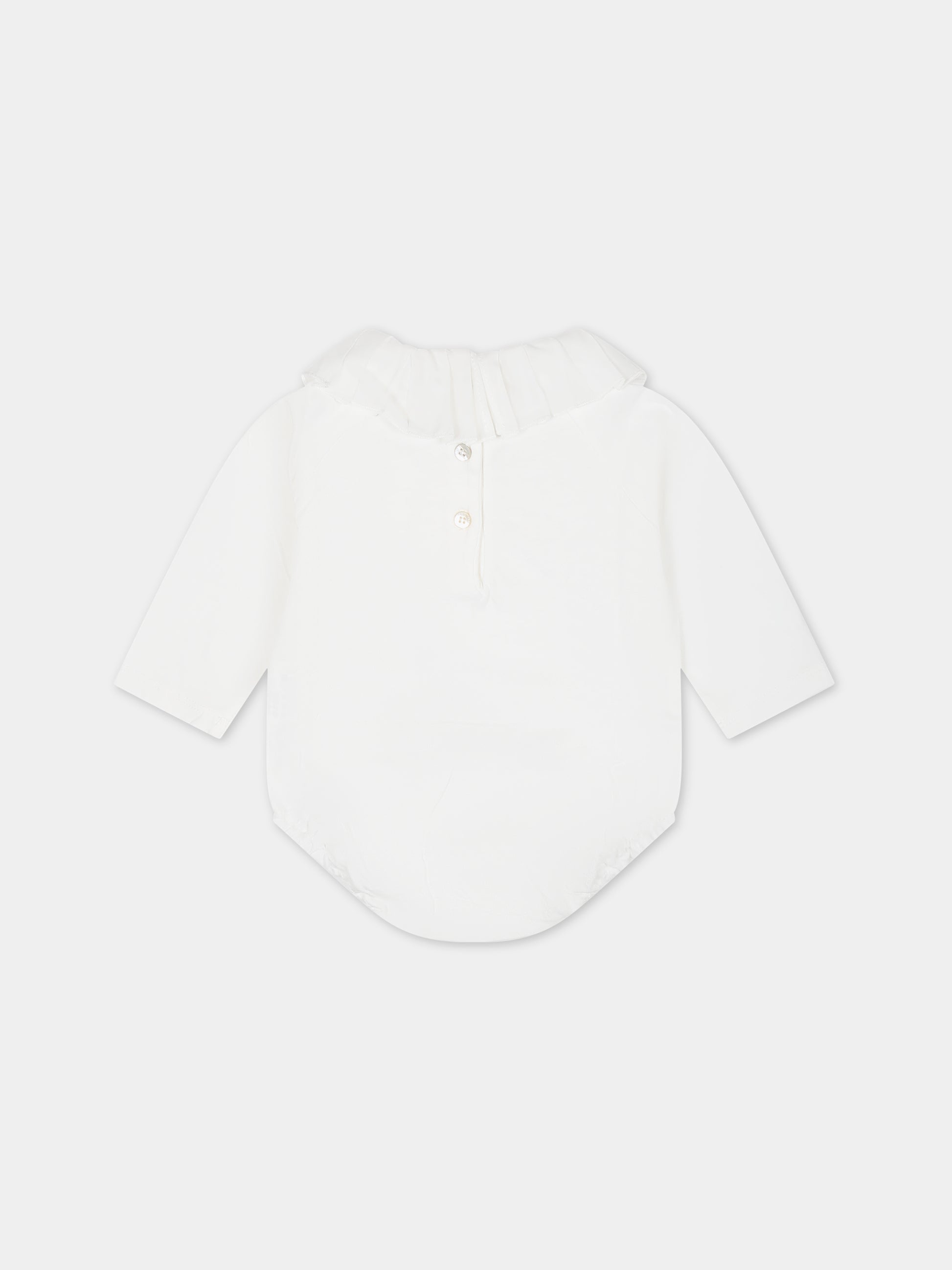 Camicia bianca per neonata,Zhoe & Tobiah,BCY2 1