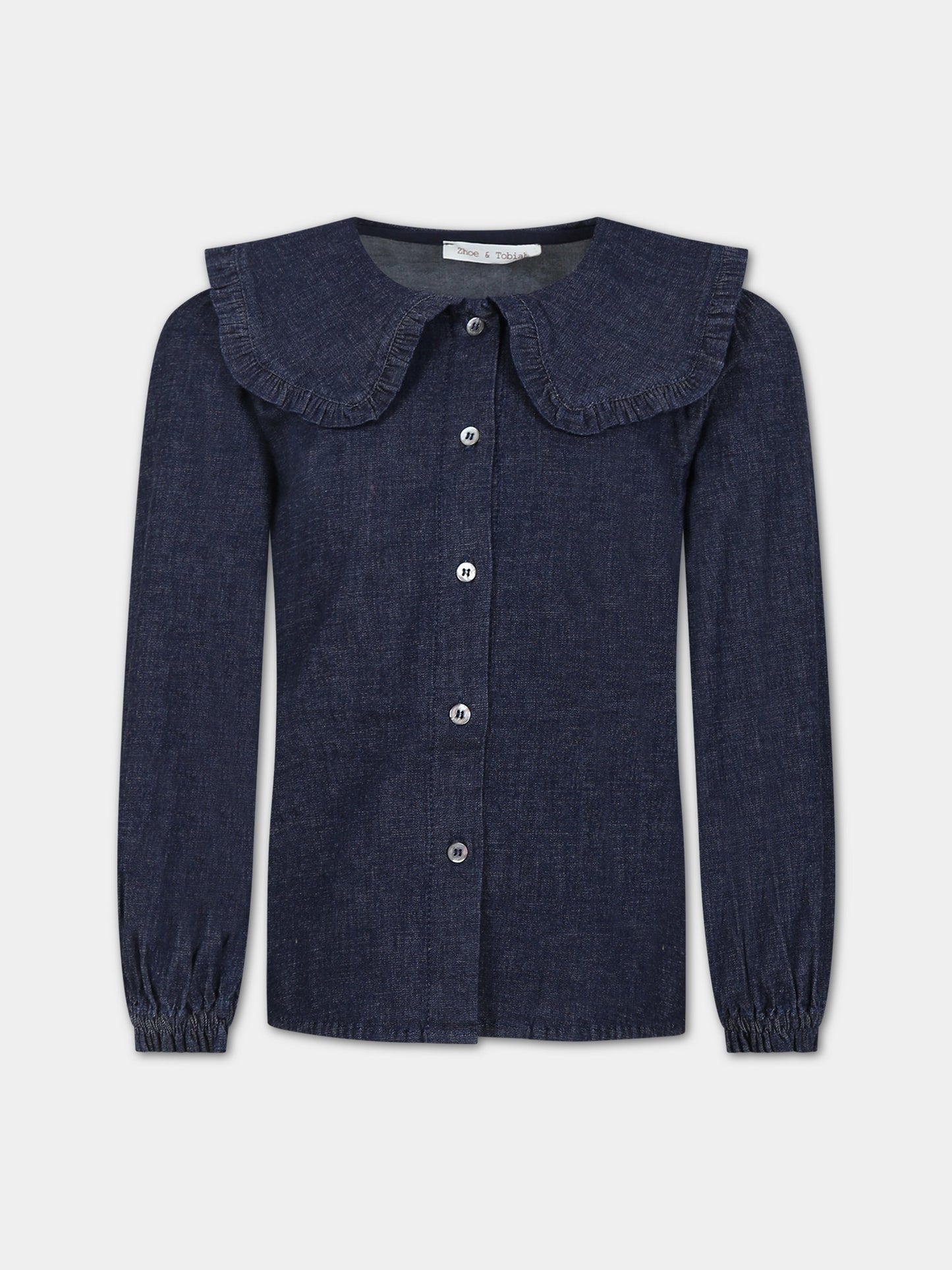 Camicia blu per bambina,Zhoe & Tobiah,DI1 93