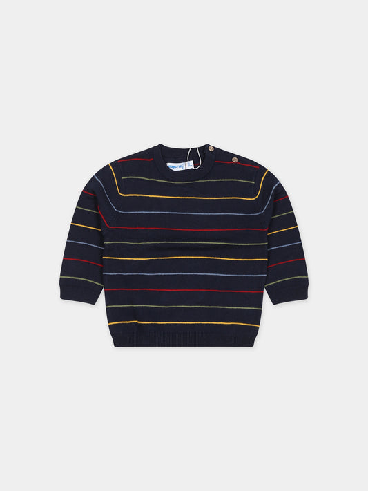 Maglione blu per neonato,Mayoral,2321 081