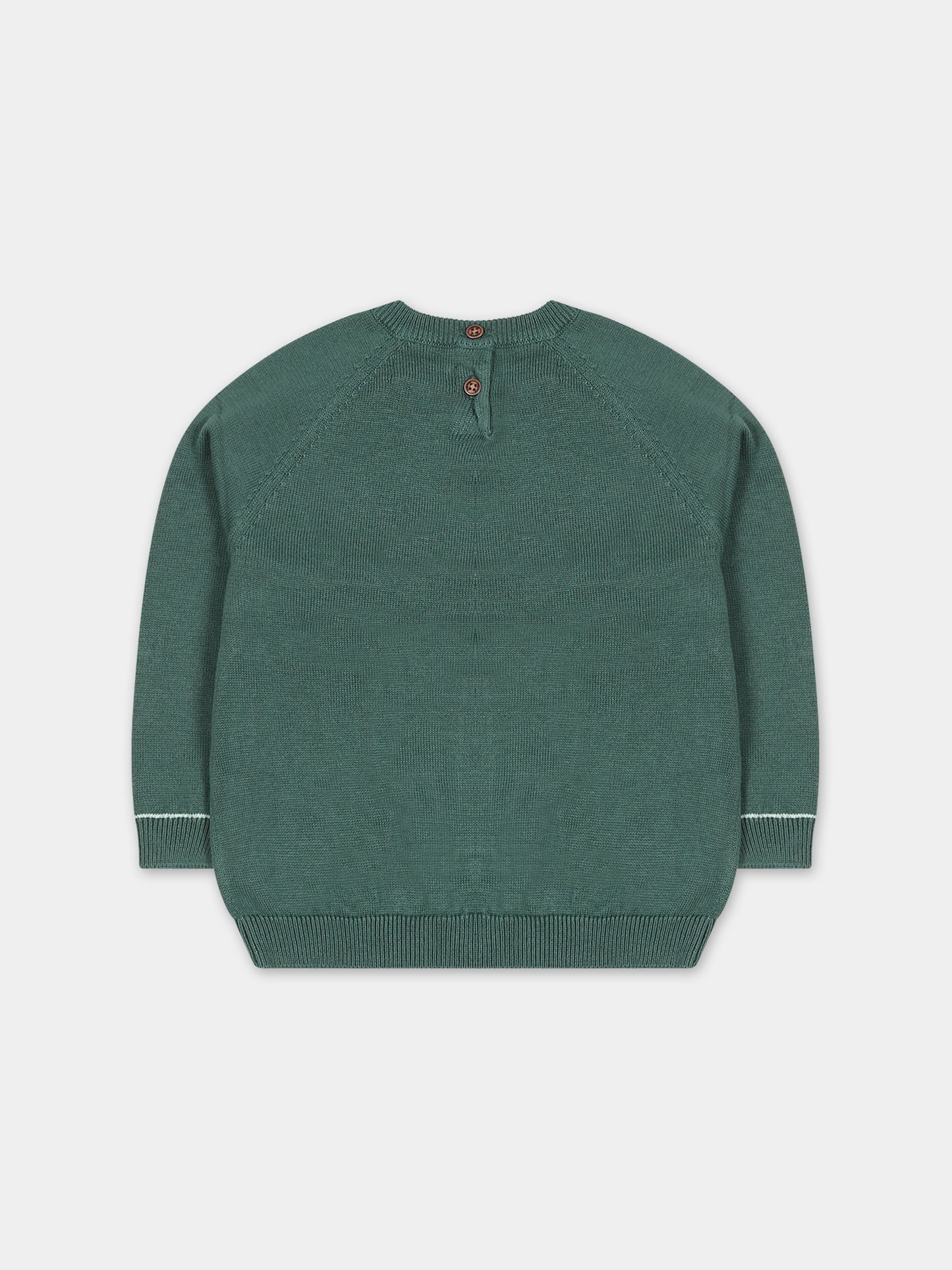 Maglione verde per neonato,Mayoral,309 029