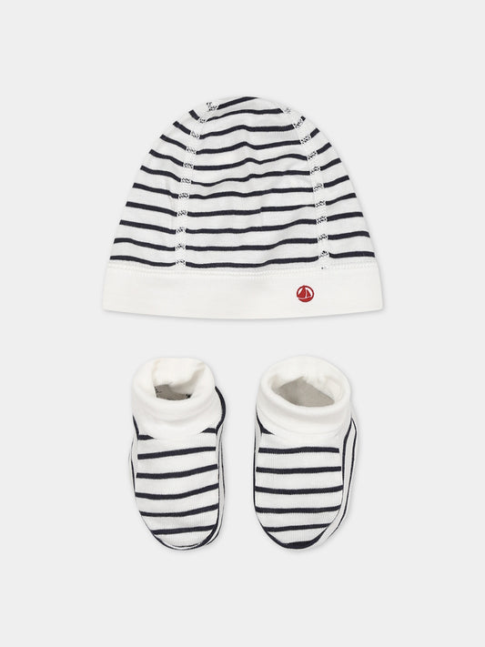 Set bianco per neonato,Petit Bateau,A081H 00