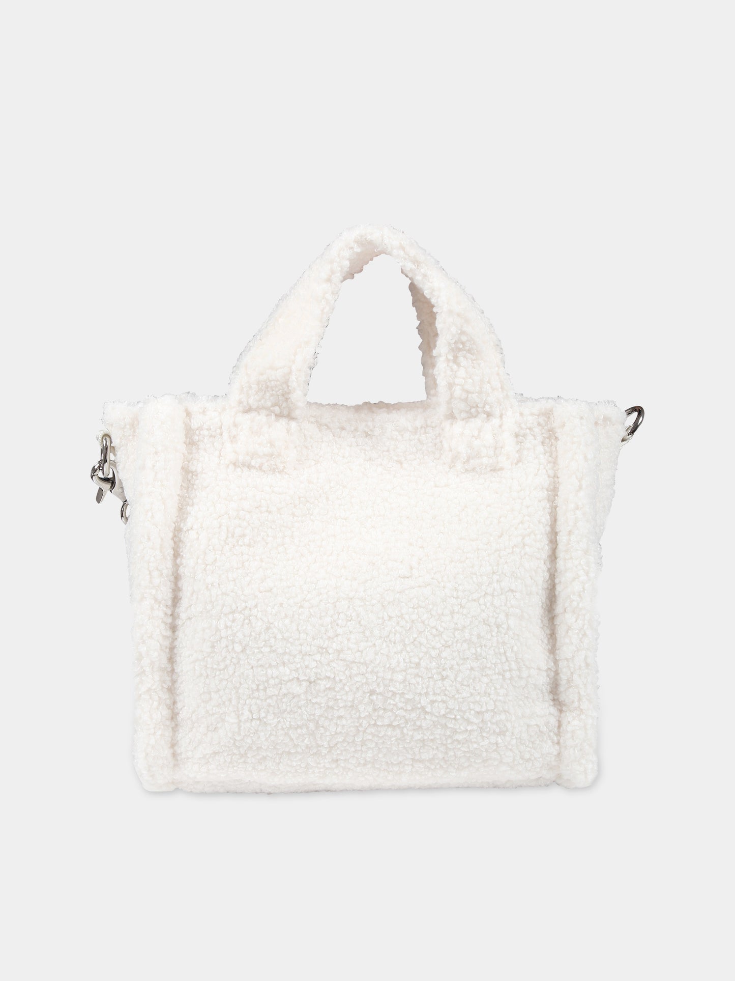 Borsa avorio per bambina con logo,Calvin Klein Kids,23WMCKIU0IU00355 YBI