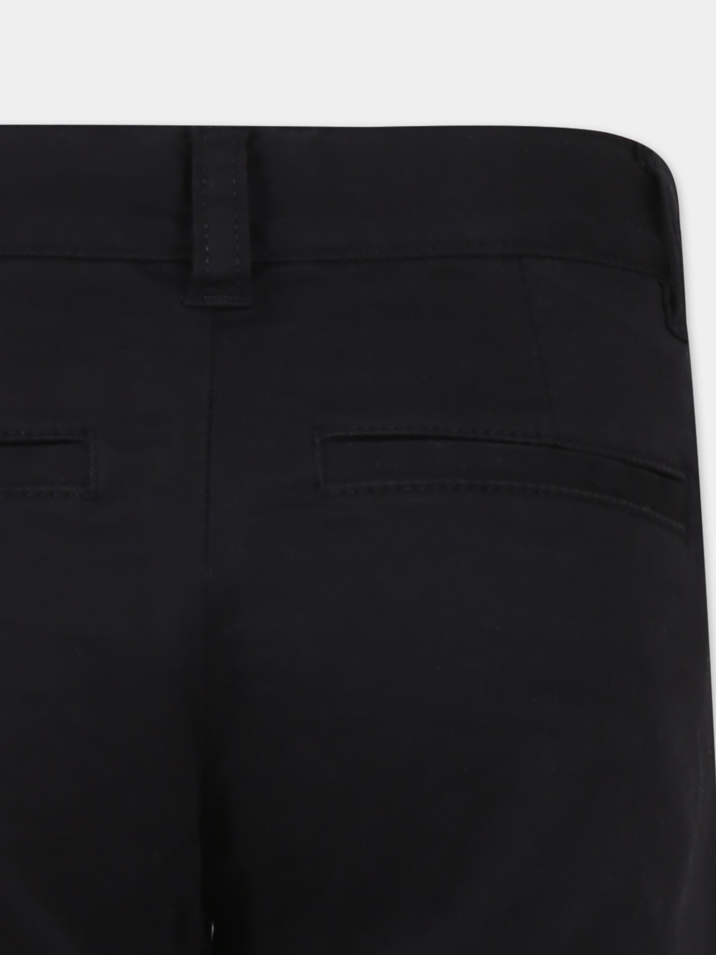 Pantaloni neri per bambino con logo,Calvin Klein Kids,23WMCKIB0IB01811 BEH