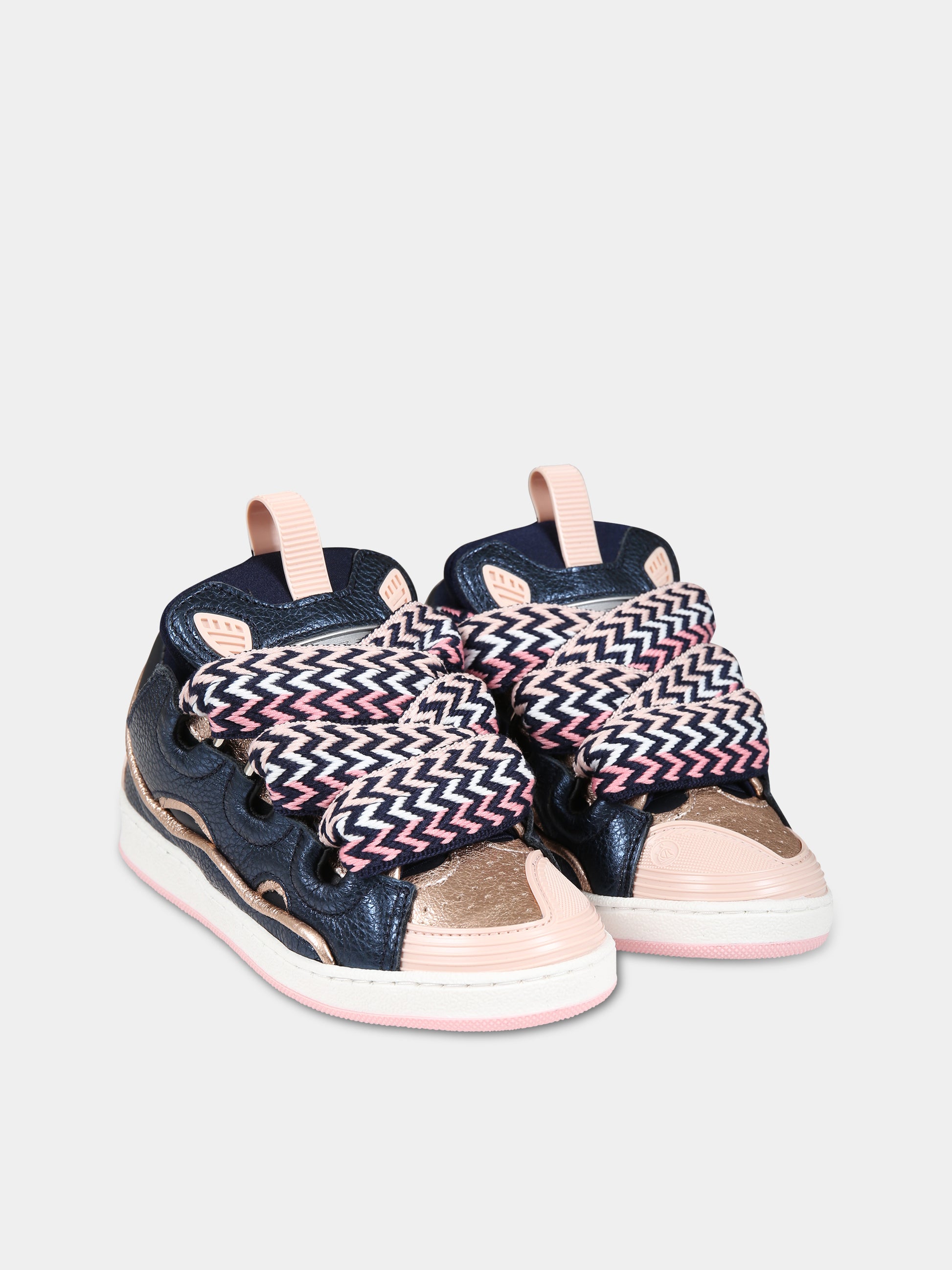 Sneakers blu per bambina,Lanvin Petite,N19056 841