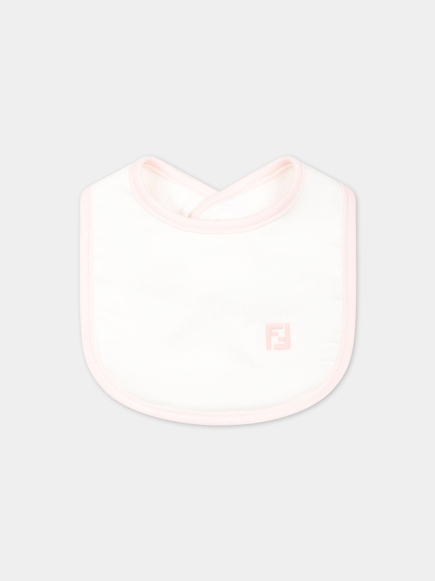 Set rosa con logo per neonata,Fendi Kids,BUK110 ST8 F0C11