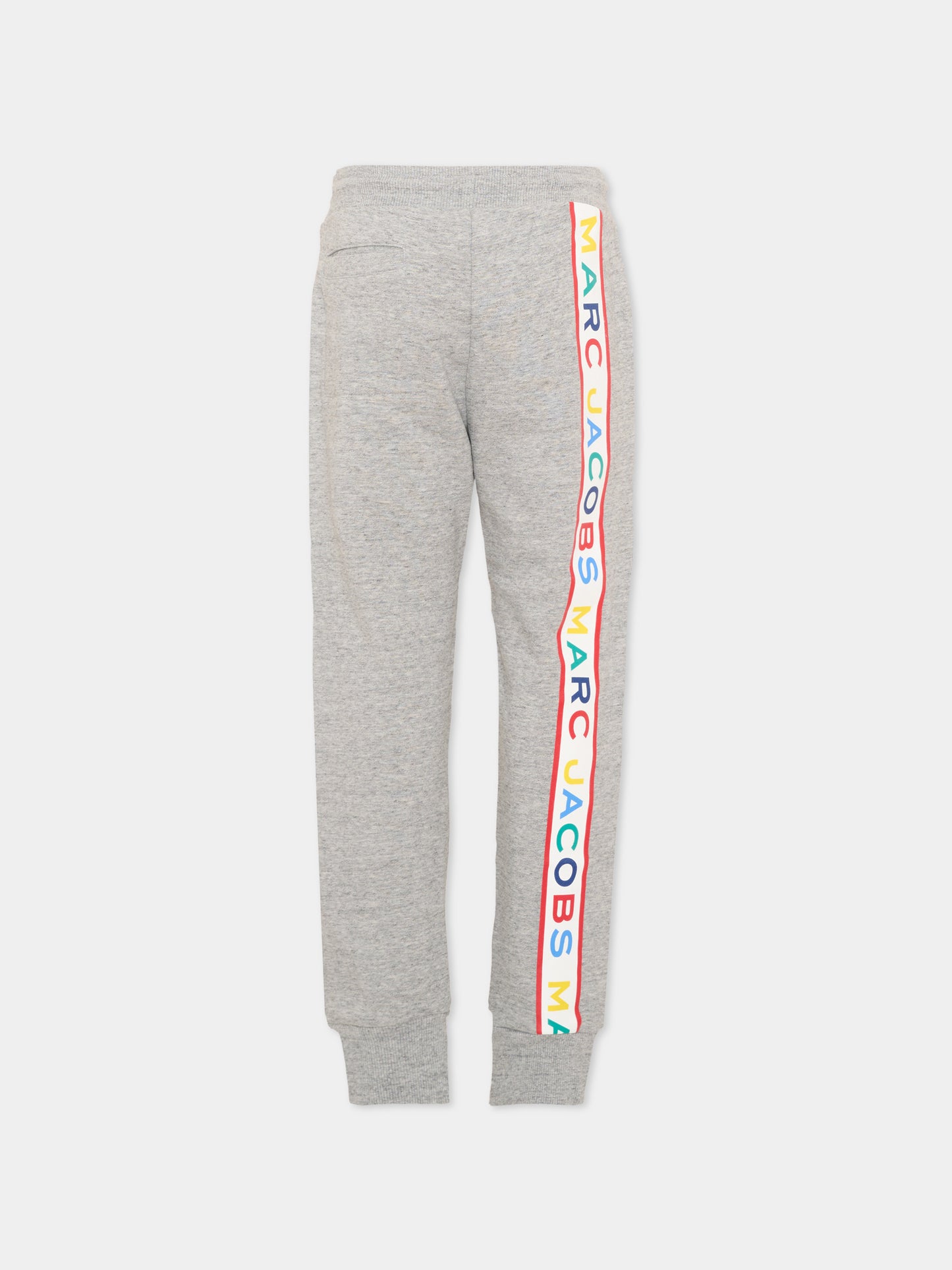 Pantaloni sportivi grigi per bambino con logo,Marc Jacobs,W24273 A35
