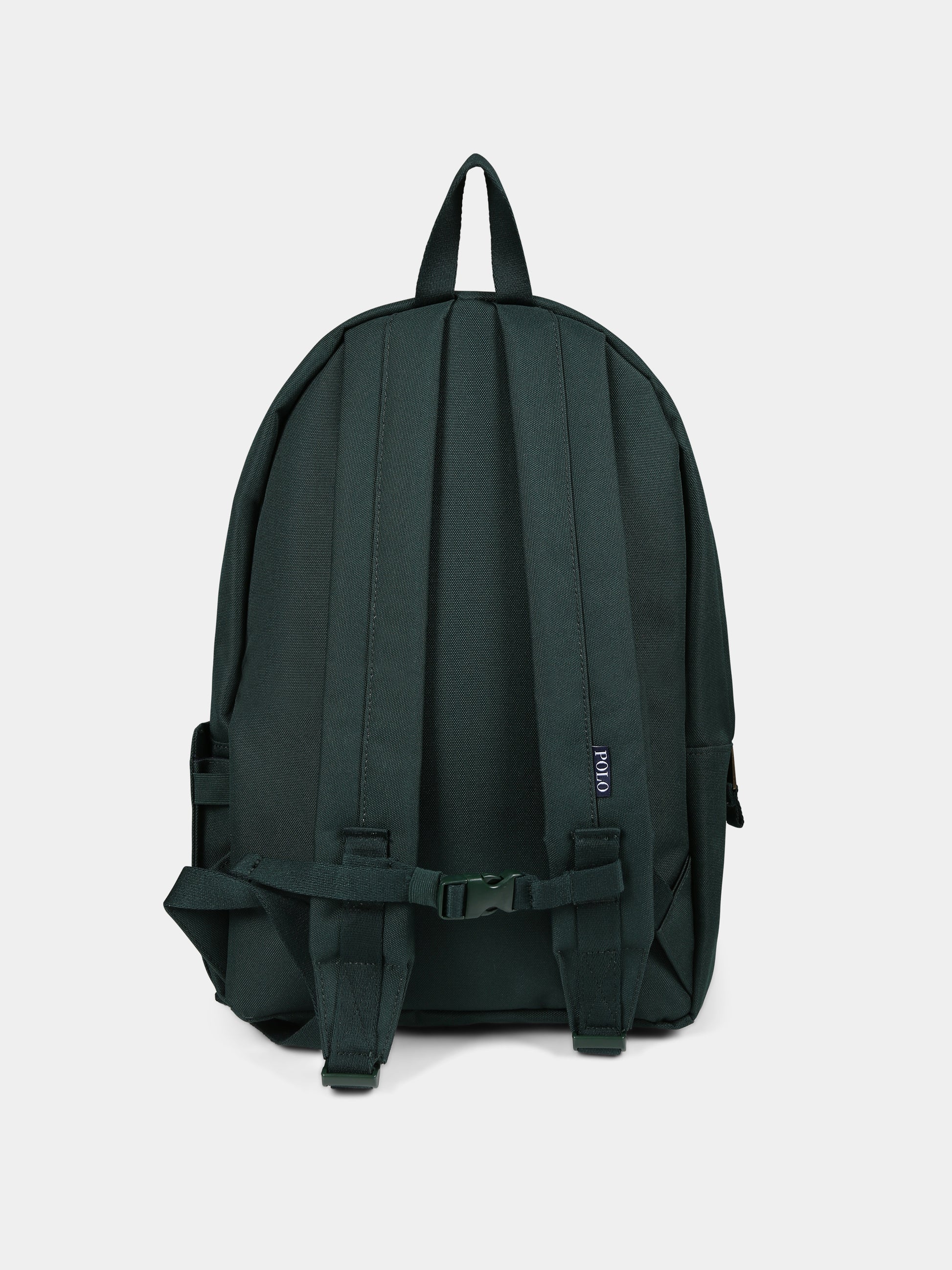 Zaino verde per bambini,Ralph Lauren Kids,23WMRL9AR047 ECF